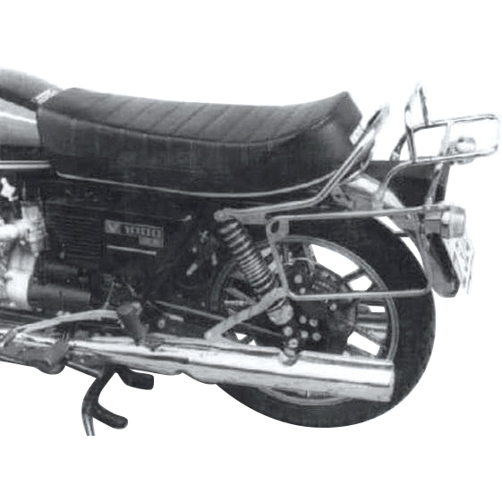 Hepco & Becker Komplett-Kofferträger chrom für Guzzi 850 T/T2/T3/T4 Califor - Motorradzubehör - Motorradgepäck
