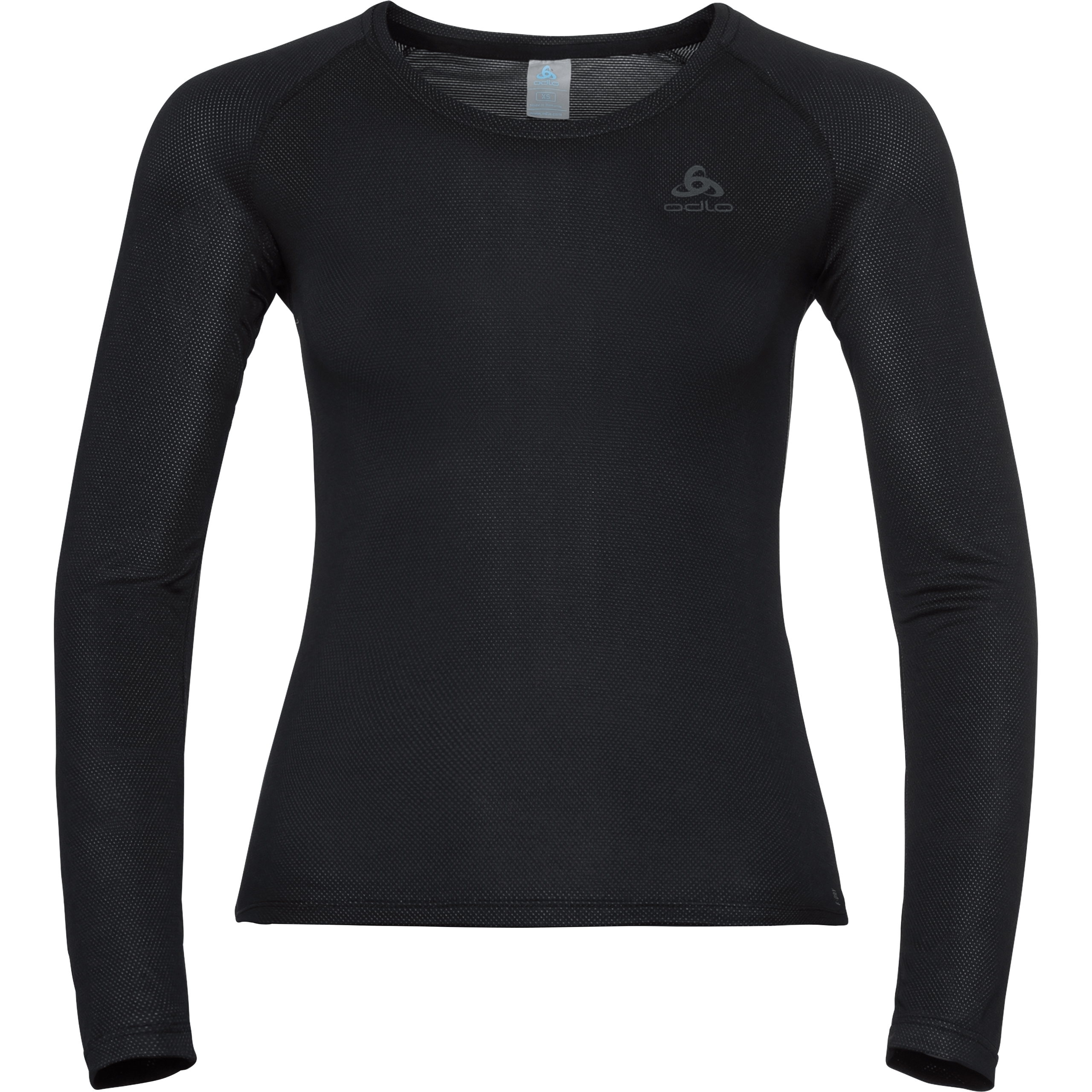 Odlo Active F-Dry Light Damen Langarmshirt schwarz XL - Motorradbekleidung - Wetterschutzkleidung
