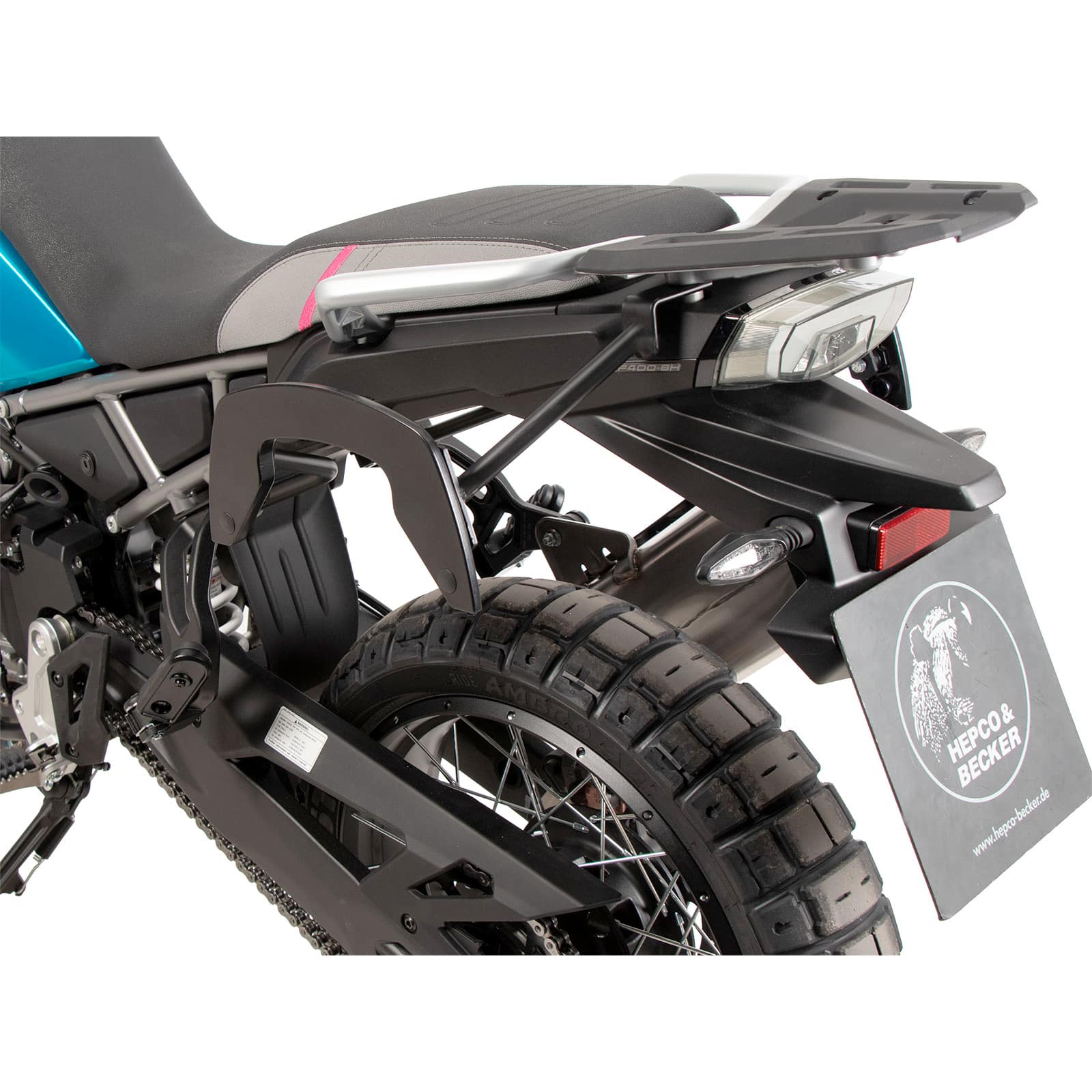 Hepco & Becker Seitentaschenhalter C-Bow schwarz für CF Moto 450 MT - Motorradzubehör - Motorradgepäck
