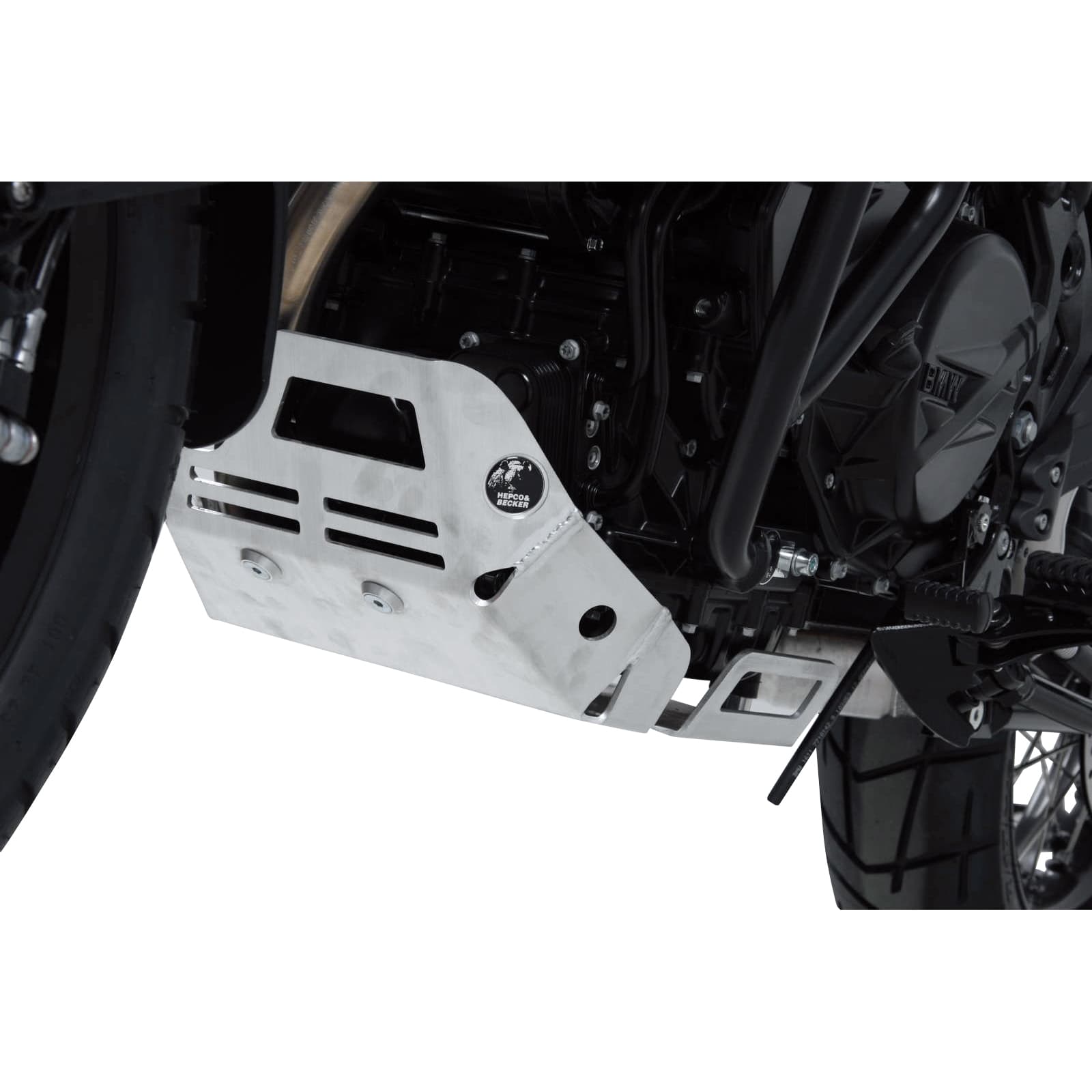 Hepco & Becker Motorschutz Alu silber für BMW F 650/700 GS - Motorradteile & Ersatzteile - Verkleidungen & Abdeckungen