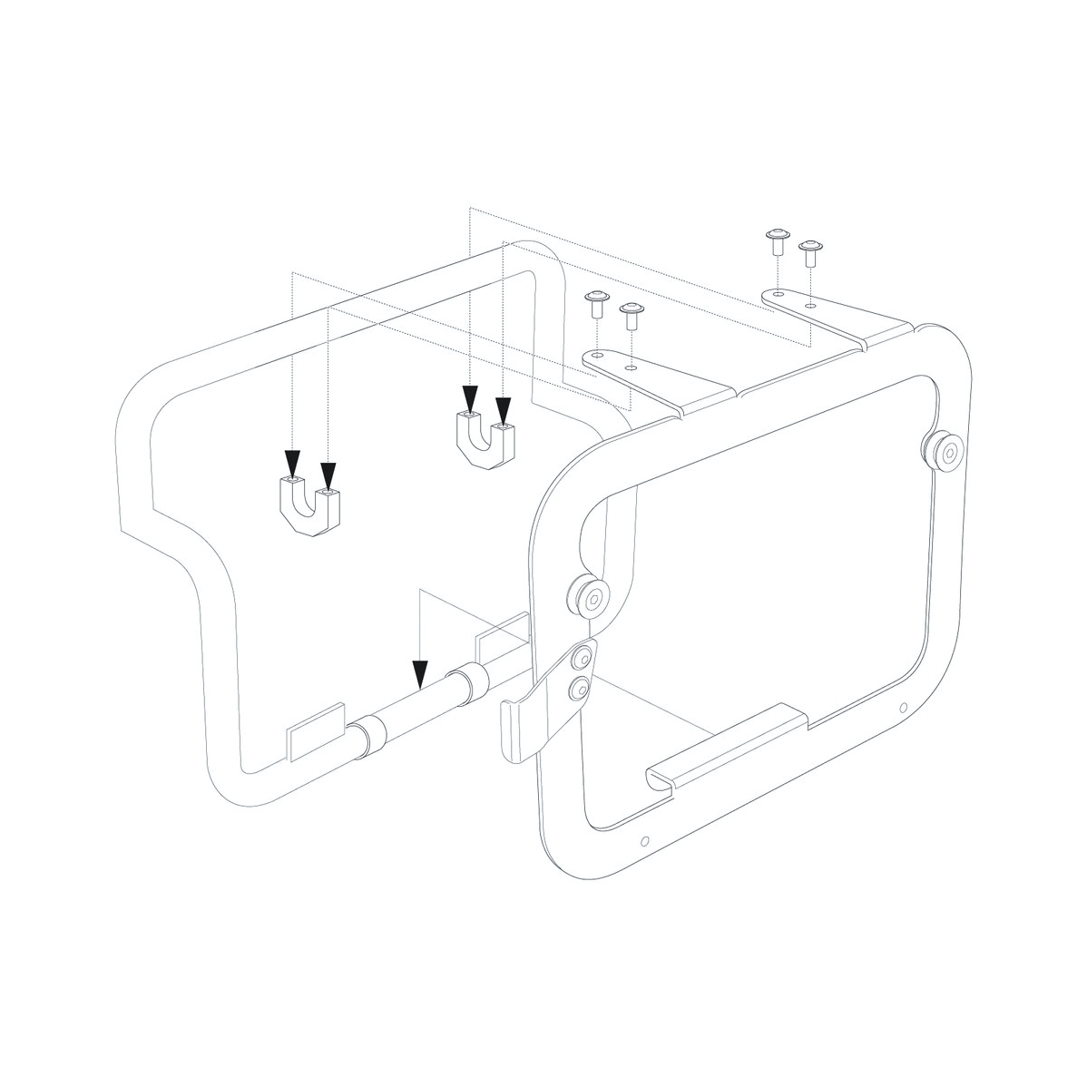 SW-MOTECH-Seitenkofferträger QUICK-LOCK EVO-5671641199001490