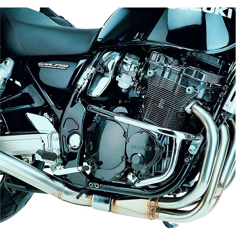 Hepco & Becker Sturzbügel chrom für Suzuki GSX 750 1998-2003 - Motorradteile & Ersatzteile - Anbauteile