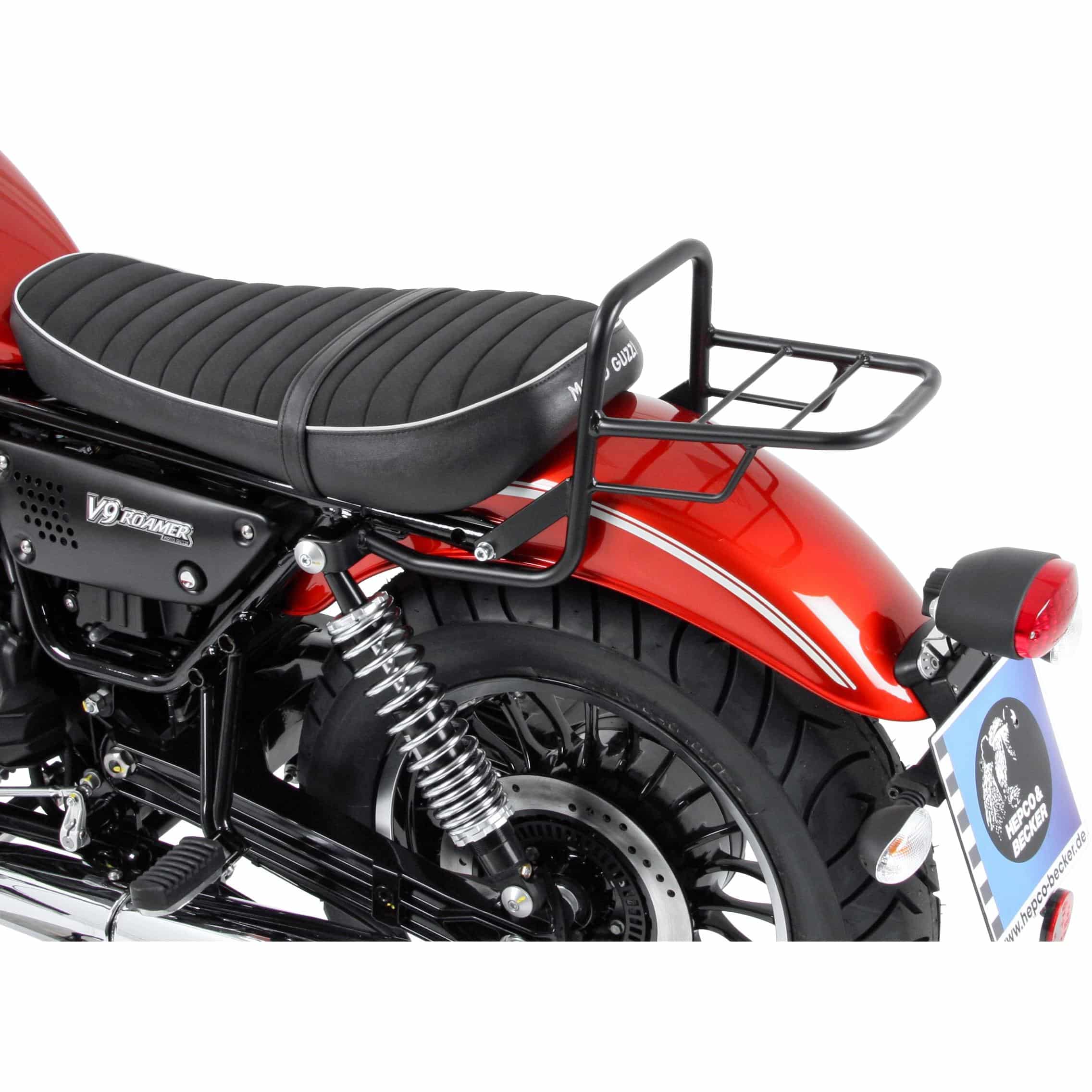Hepco & Becker Rohrgepäckbrücke TC schwarz für Moto Guzzi V9 Roamer 2016 - Motorradzubehör - Motorradgepäck