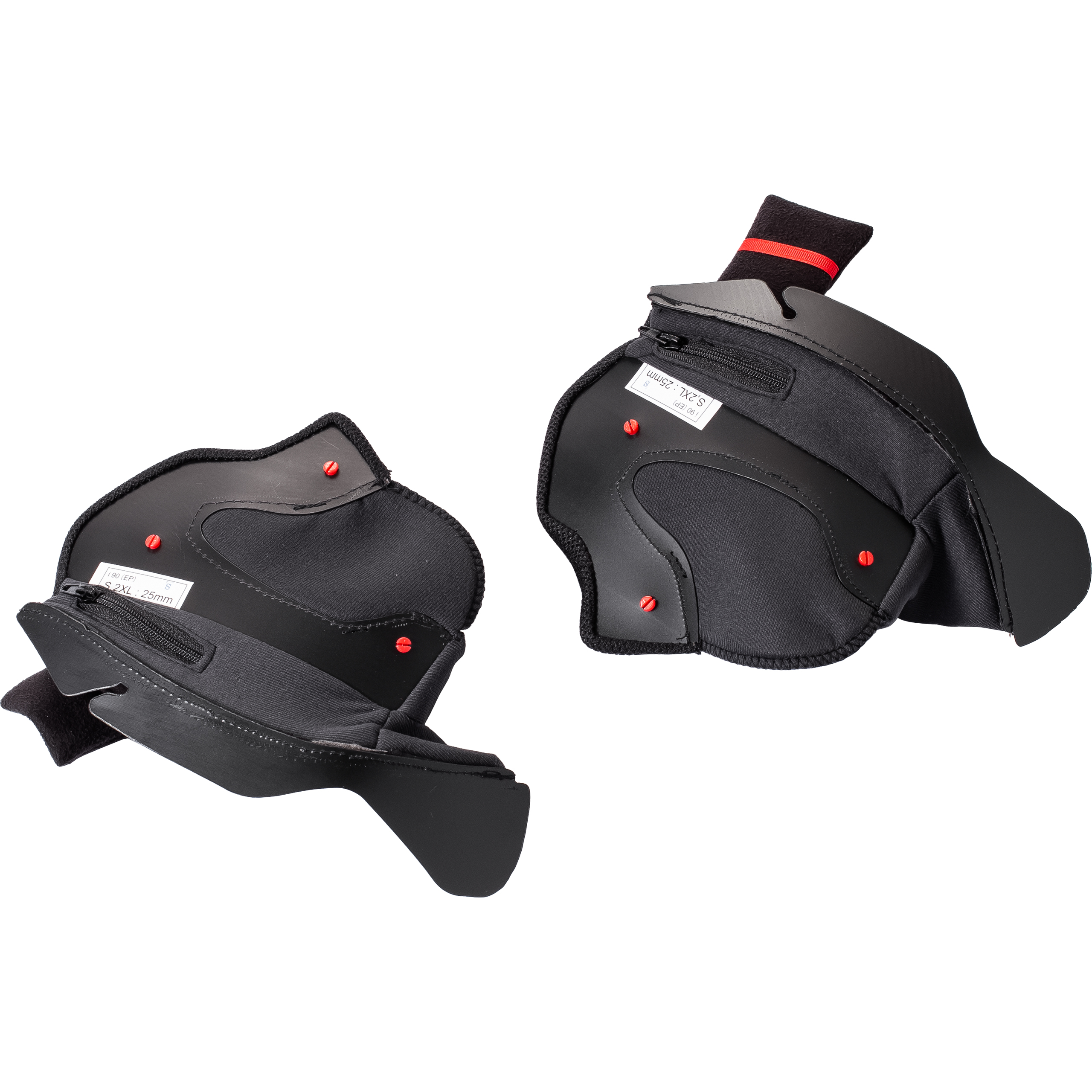 HJC Wangenpolster I90 S/XXL (25mm) - Helme & Brillen - Motorradhelme Zubehör