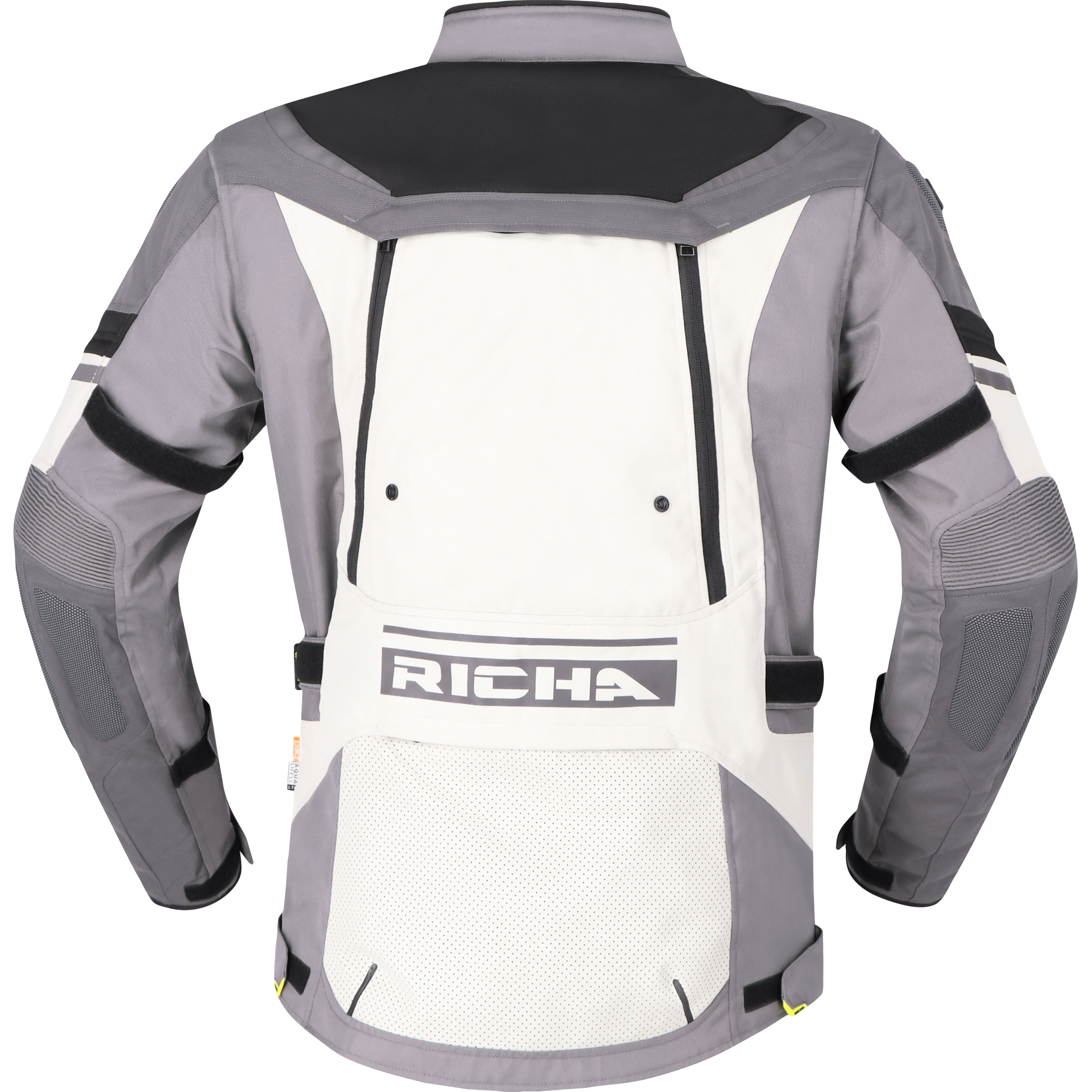 Richa-Infinity 2 Adventure Textiljacke dunkelgrau/hellgrau L-2017411999007010