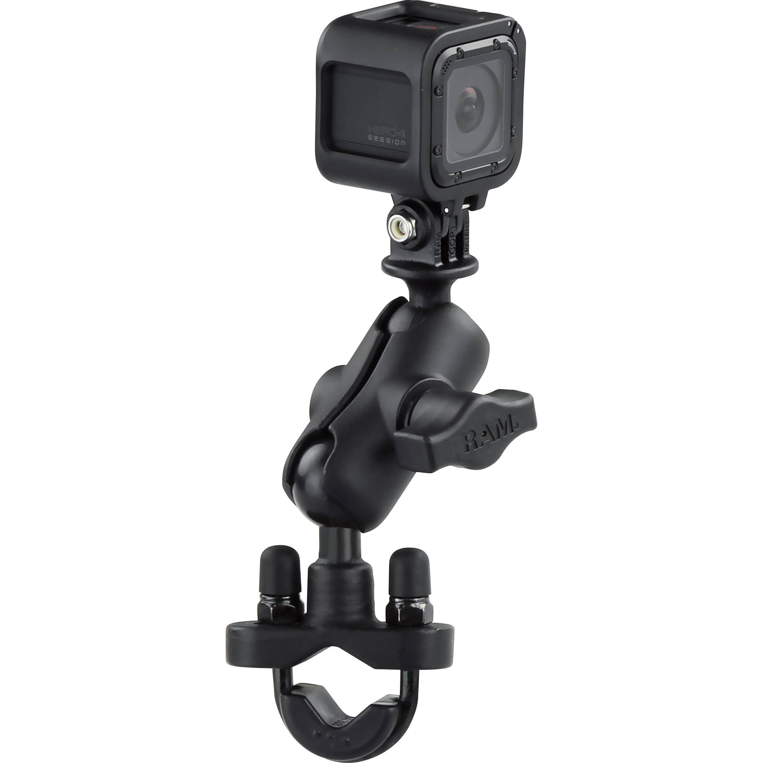Ram Mounts-Kamera-Adapter mit Klemmschelle für GoPro Hero/Garmin VIRB-5710651177999000