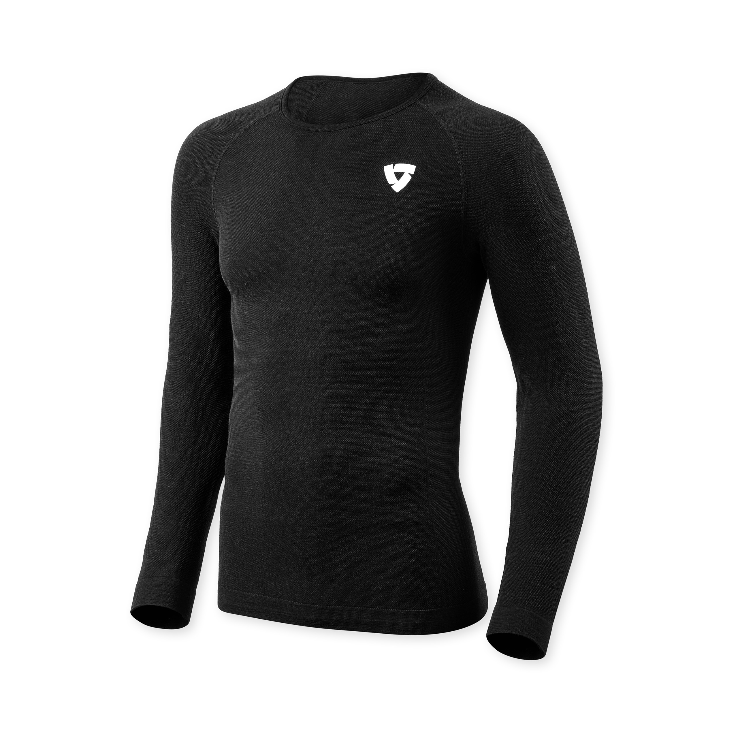 REV'IT! Heliox Base-Layer-Shirt schwarz M/L - Motorradbekleidung - Wetterschutzkleidung