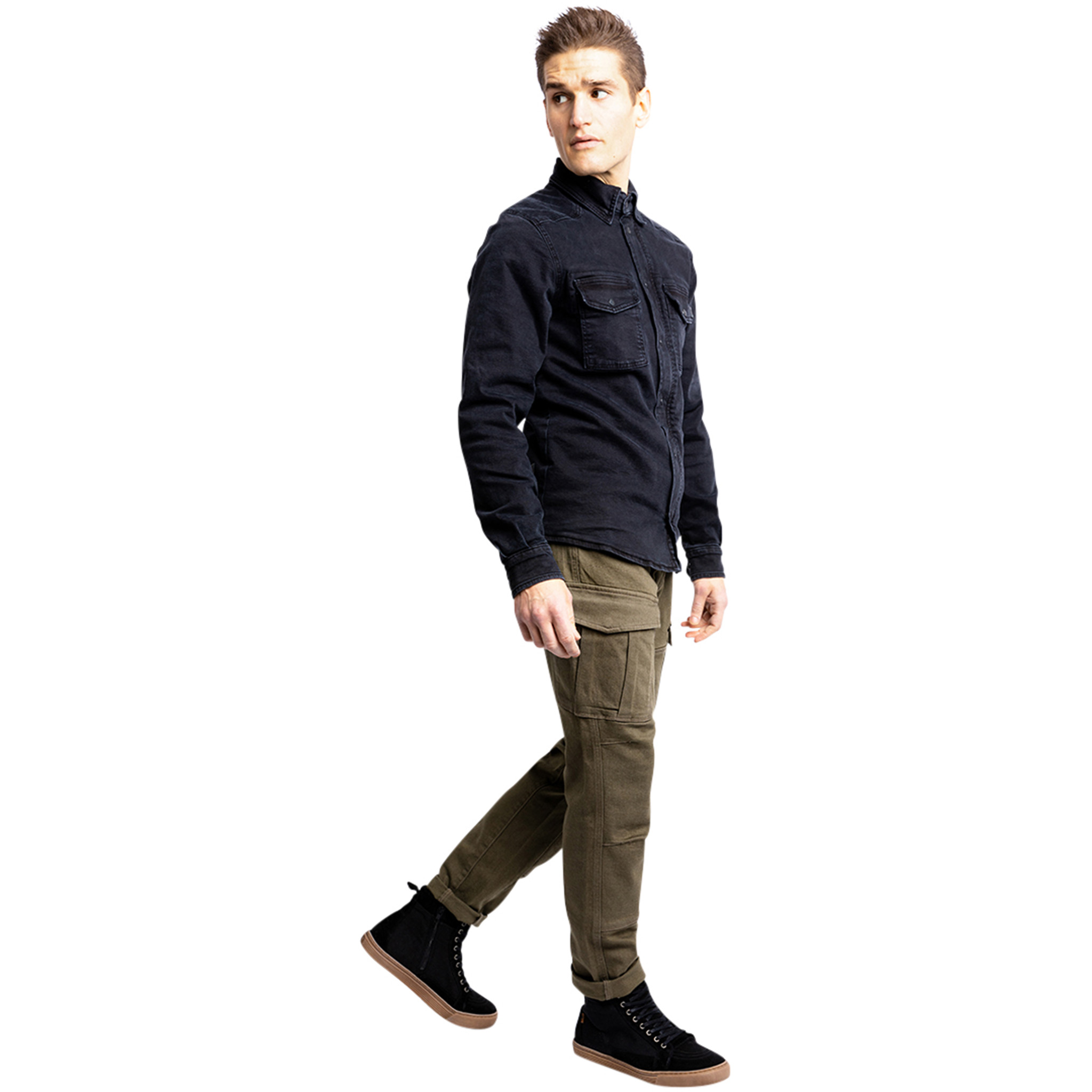 John Doe-Defender Mono Cargo Motorradhose olive 33/32-2100011999026241