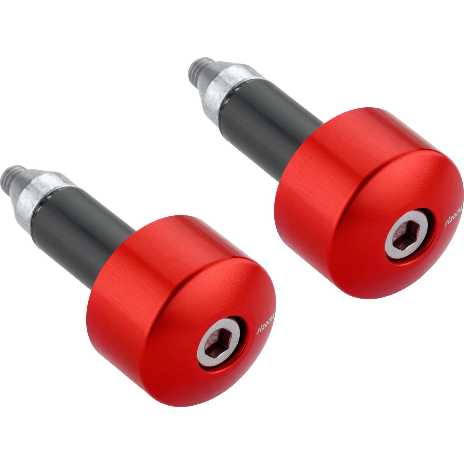 Rizoma Lenkerendenpaar Pro MA534R rot - Motorradteile & Ersatzteile - Lenker, Griffe & Hebel