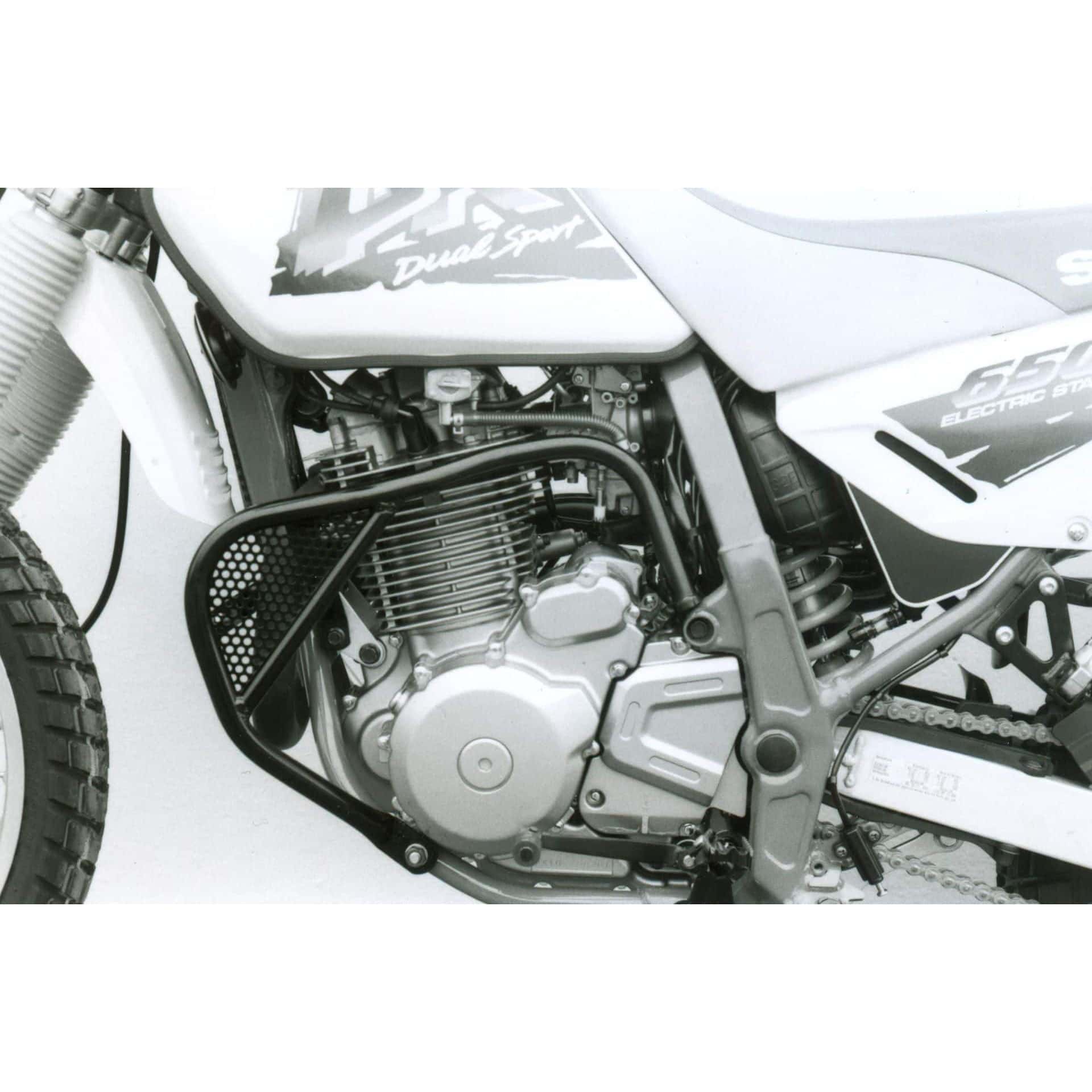 Hepco & Becker Sturzbügel schwarz für Suzuki DR 650 SE 1996-2000 - Motorradteile & Ersatzteile - Anbauteile