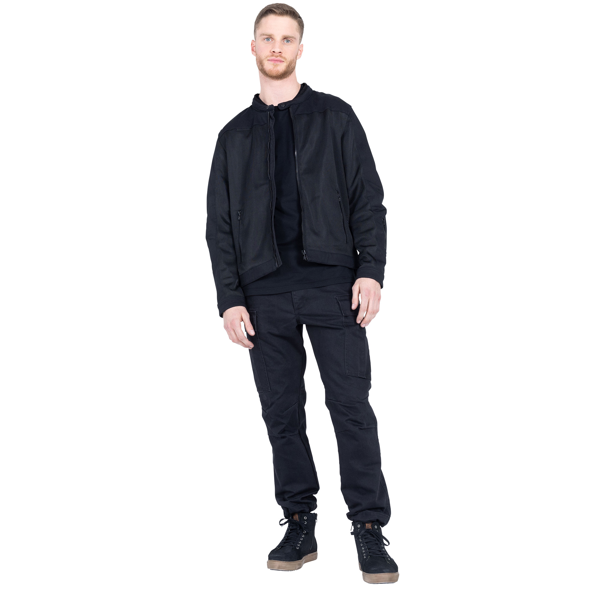 John Doe-Aero Mesh Jacke schwarz XXL-0000463005001012