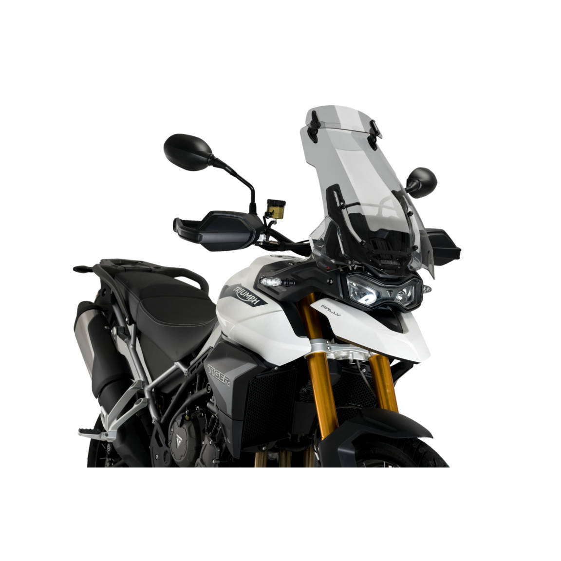 Puig Tourenscheibe mit Aufsatzspoiler getönt für Triumph Tiger 85 - Motorradteile & Ersatzteile - Verkleidungen & Abdeckungen