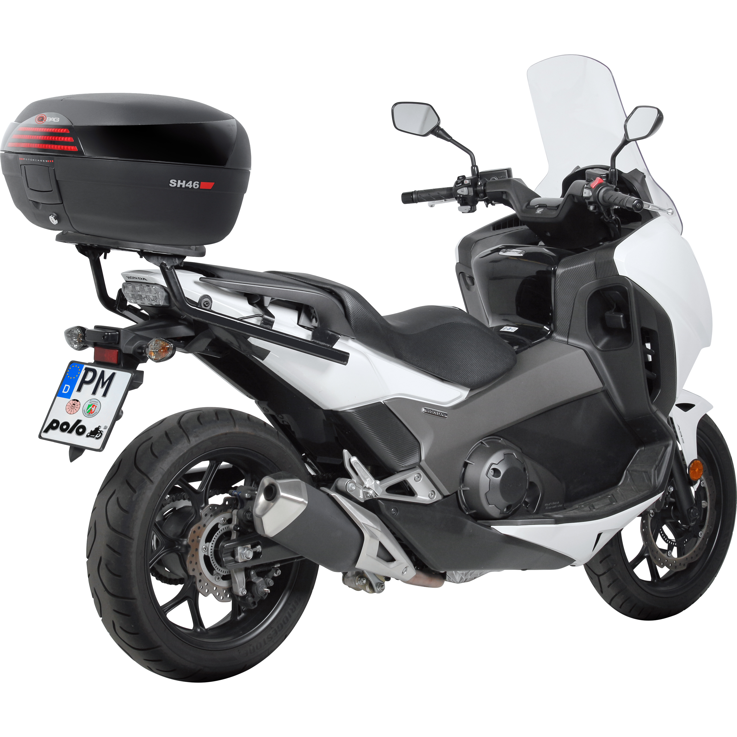 QBag-Shad Topcase SH46 inklusive Universaladapterplatte-5735731000000478