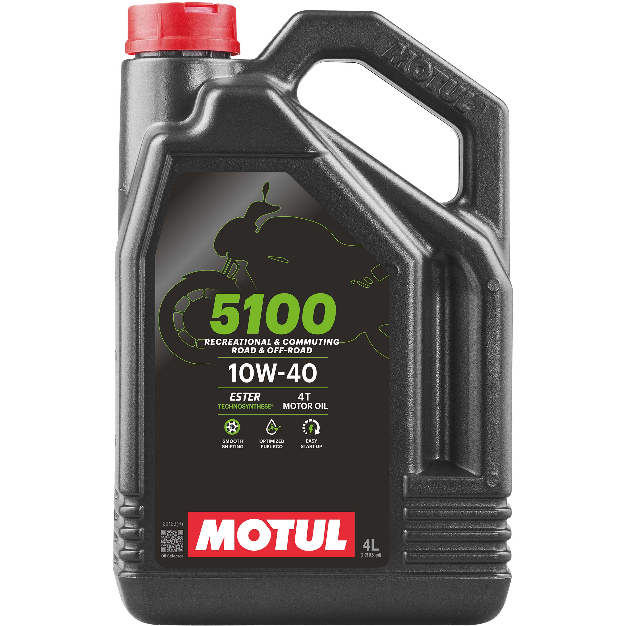 Motul Engine oil semi-synthetic 5100 4T 10W-40 4 liters