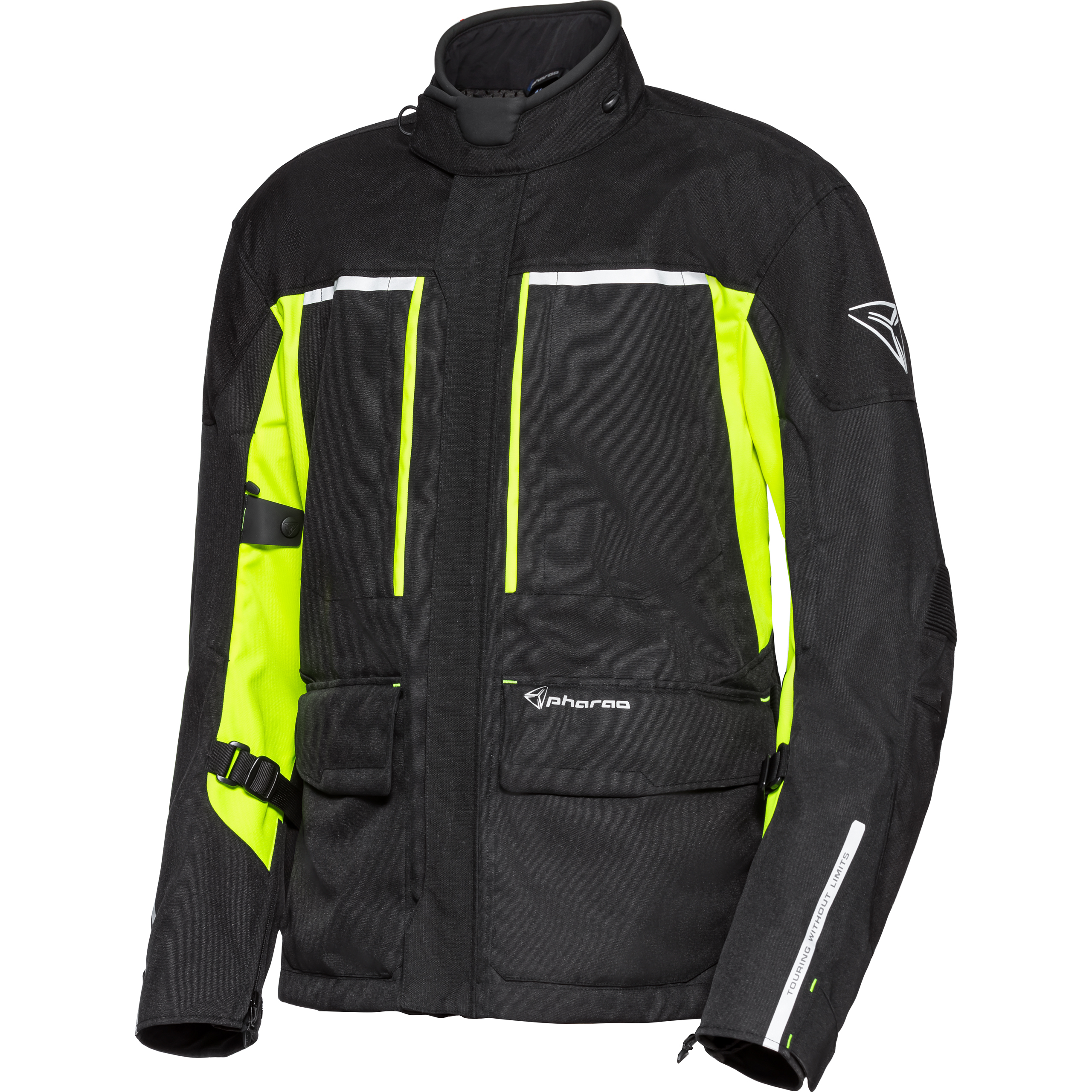Pharao-Cedar WP Textiljacke schwarz/gelb XXL-2016721999009012