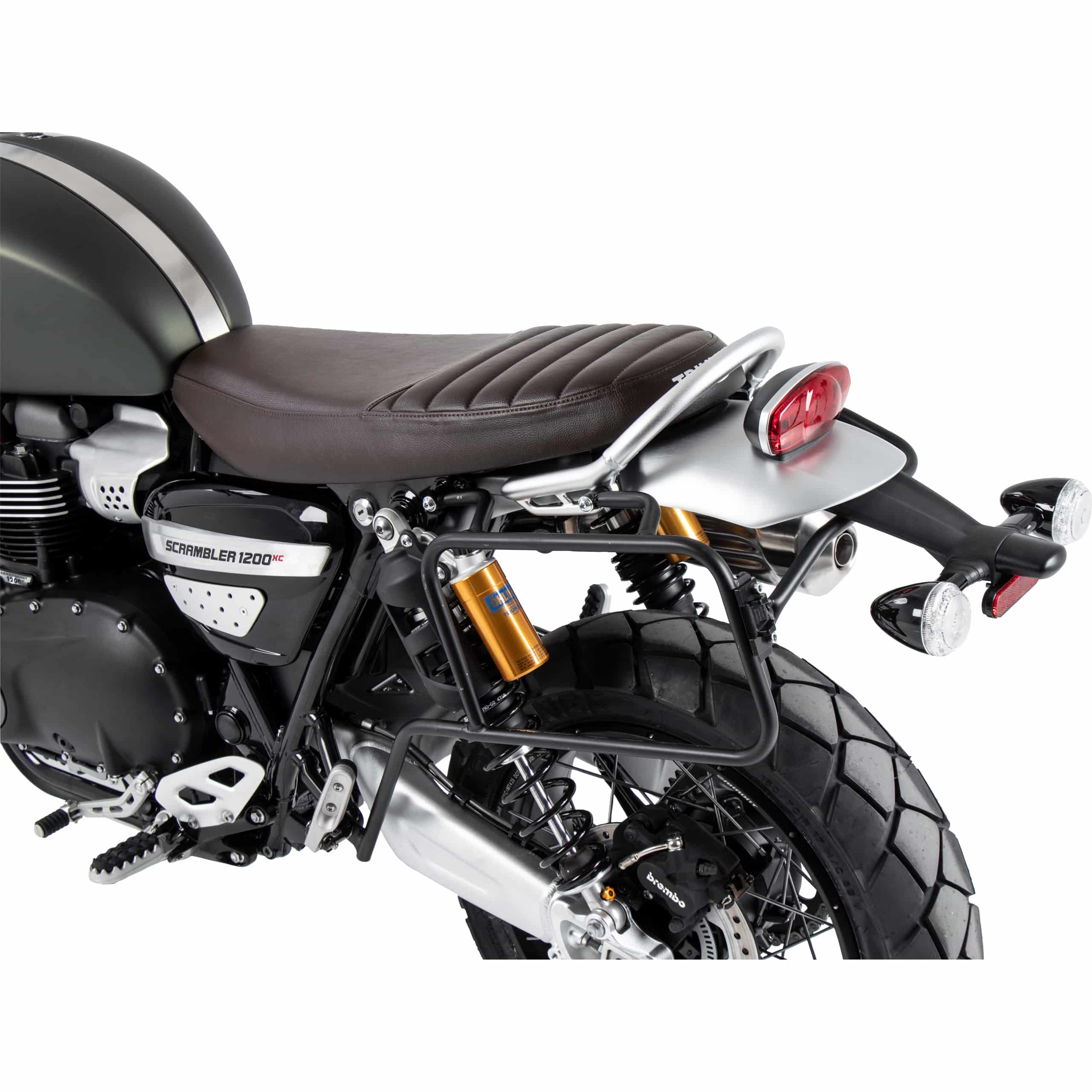 Hepco & Becker Seitenkofferträger schwarz für Triumph Scrambler 1200 XC - Motorradzubehör - Motorradgepäck