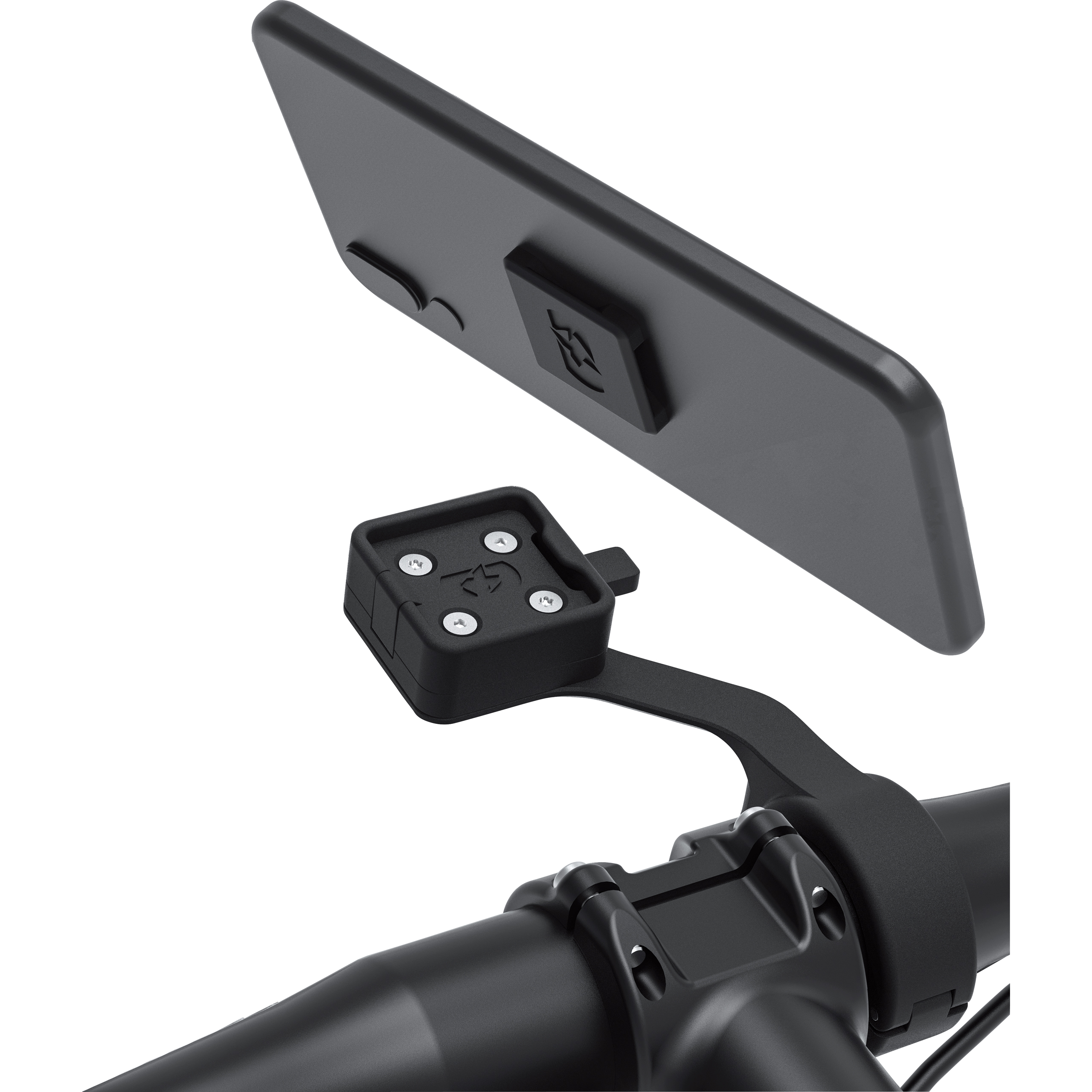 Oxford CliqR OX841 Smartphone-Lenkerhalter mit Strebe 25,4-34mm - Motorradzubehör - Multimedia