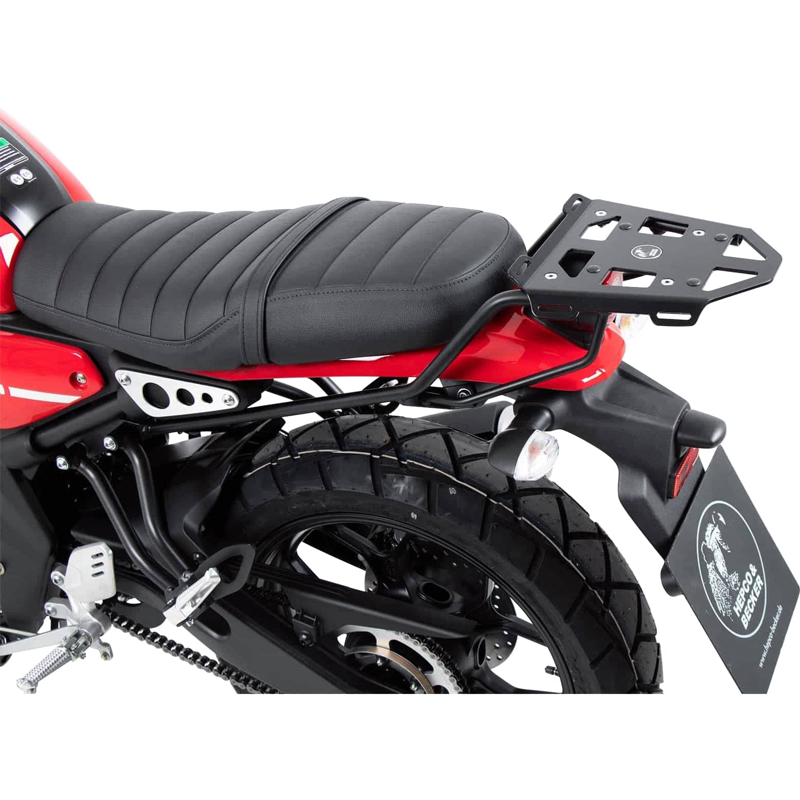 Hepco & Becker Minirack schwarz für Yamaha XSR 125 - Motorradzubehör - Motorradgepäck