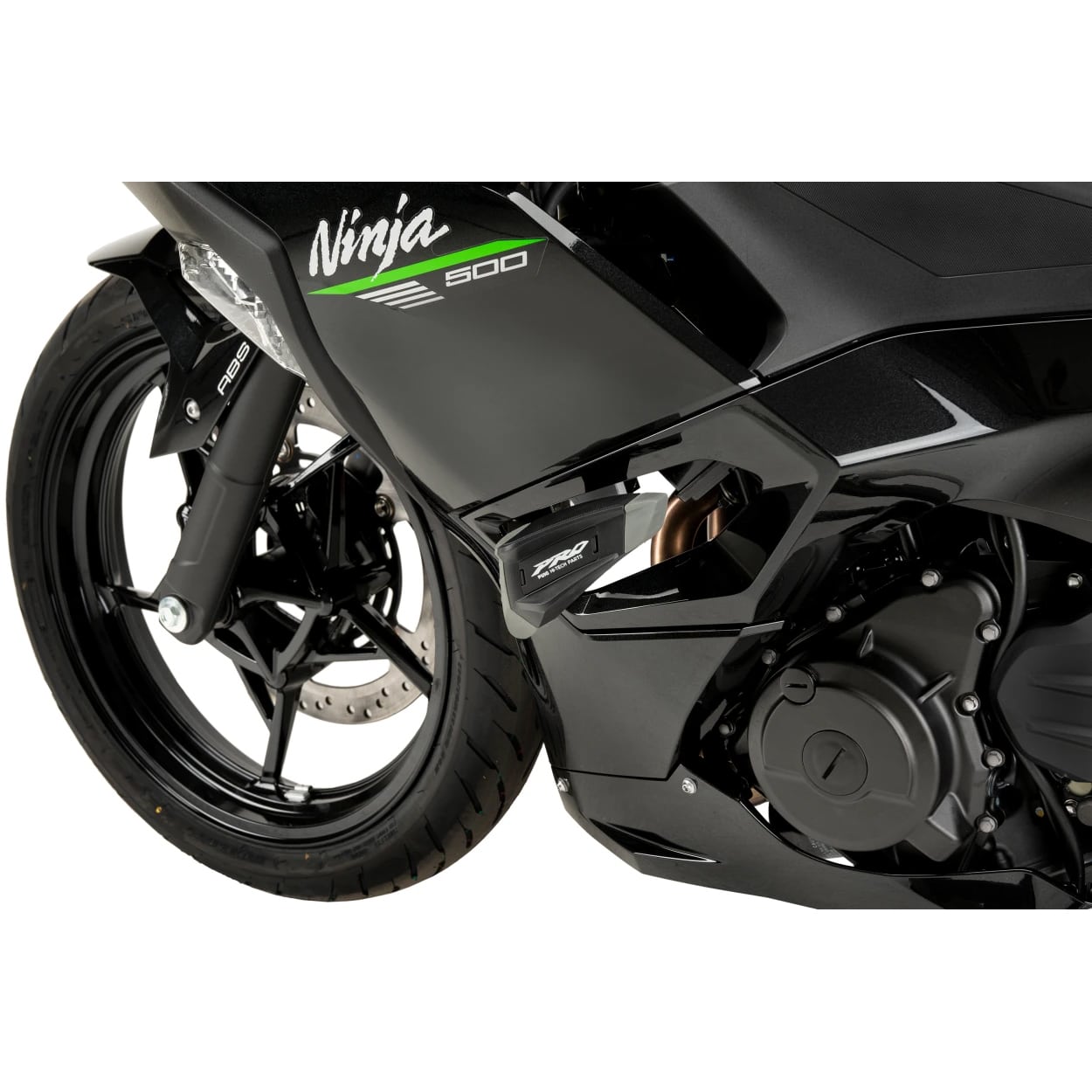 Puig Sturzpads Pro 2.0 22026N pour Kawasaki Ninja 500 2024-