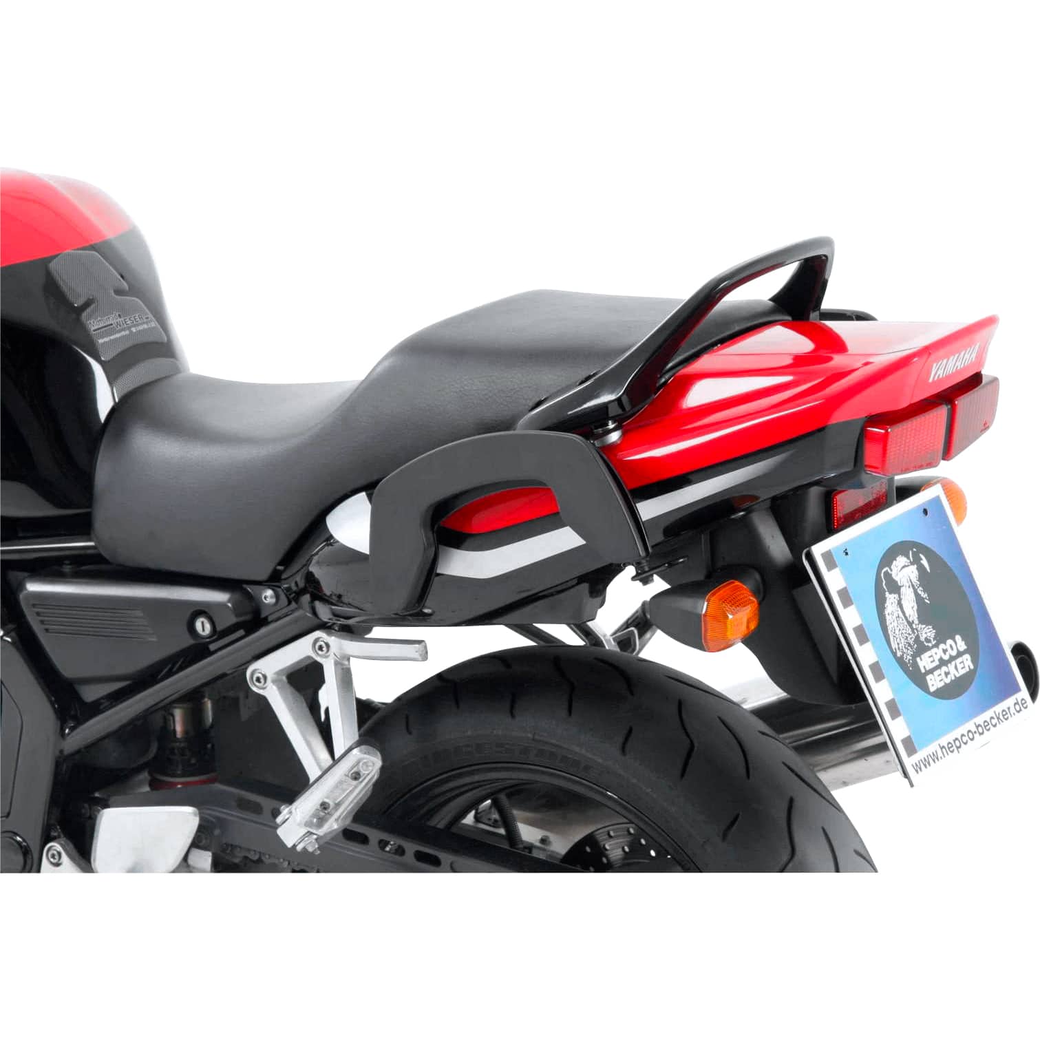 Hepco & Becker C-Bow Seitentaschenhalter schwarz für FZS 600 Fazer 00-03 - Motorradzubehör - Motorradgepäck