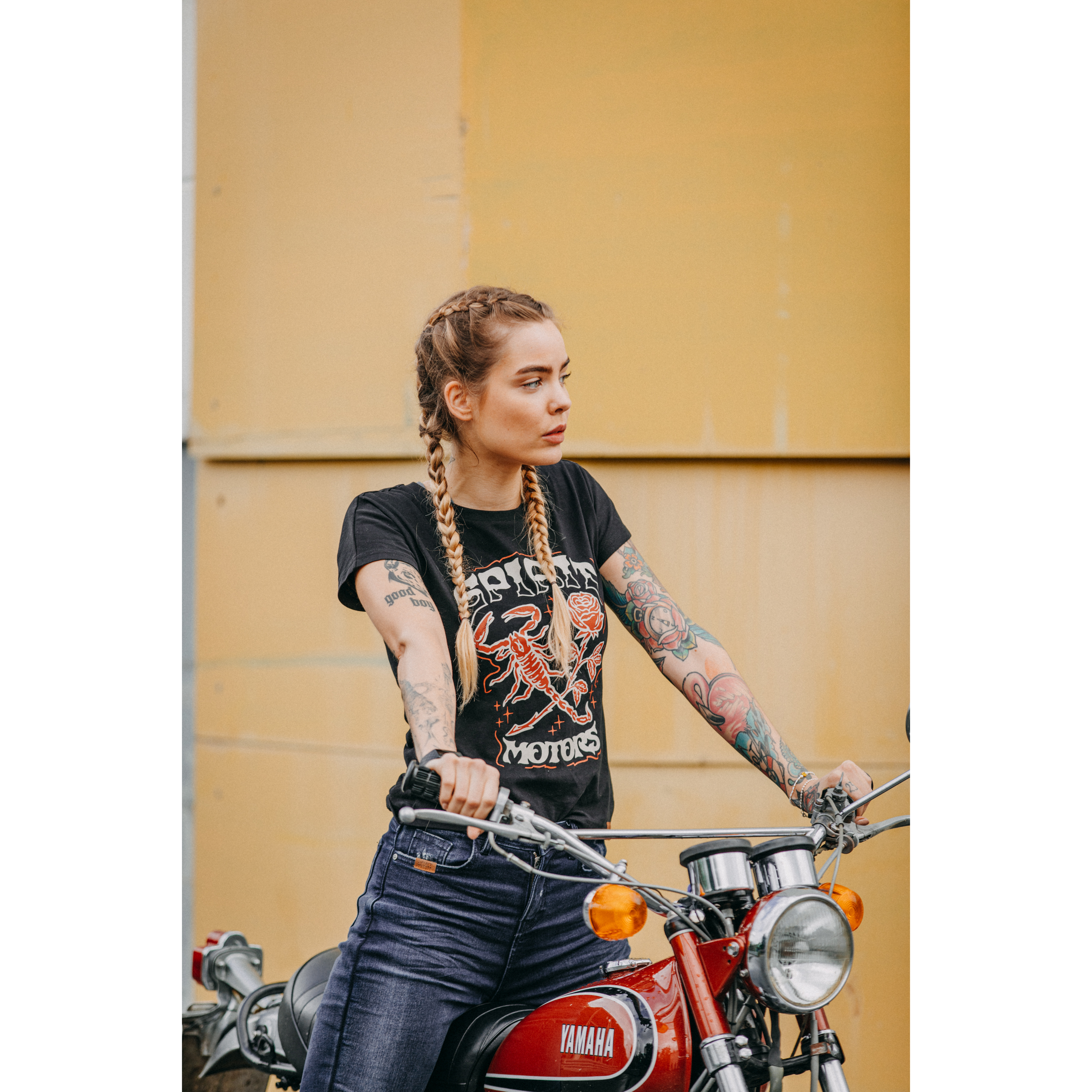 Spirit Motors-Skinny High Heather Damen Jeans-2100211999003229