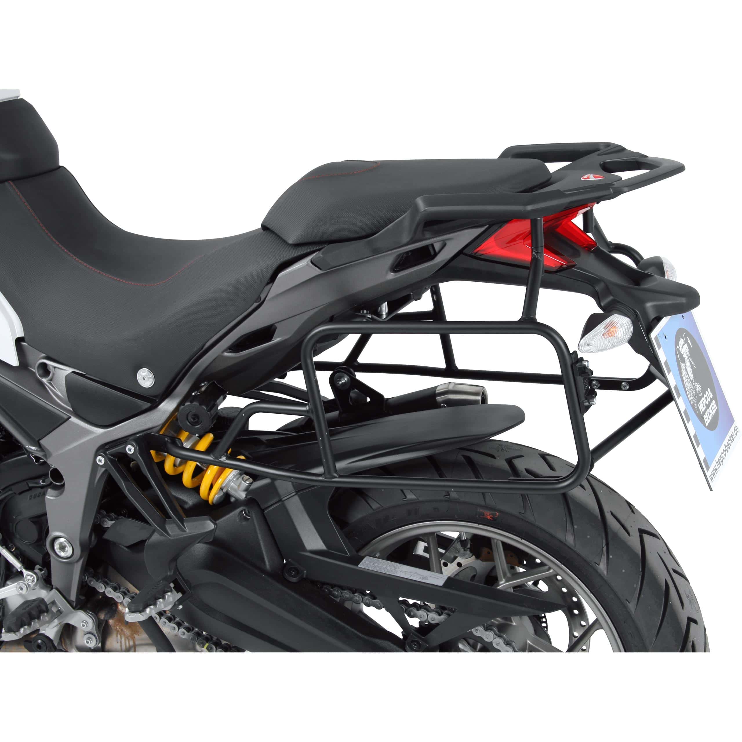 Hepco & Becker Seitenkofferträger schwarz für Ducati Multistrada 950 /S - Motorradzubehör - Motorradgepäck