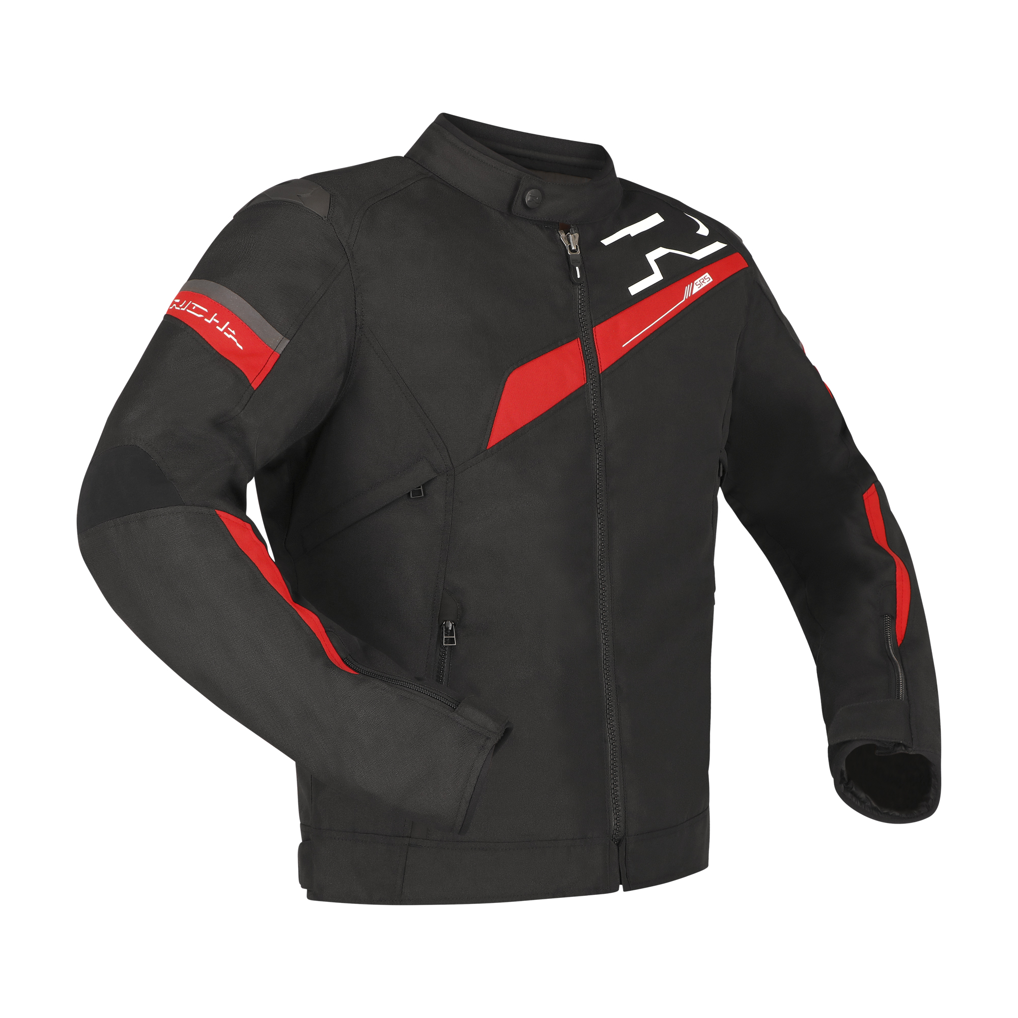 Richa-Gotham 3 WP Textiljacke schwarz/rot 3XL-0000881999033013