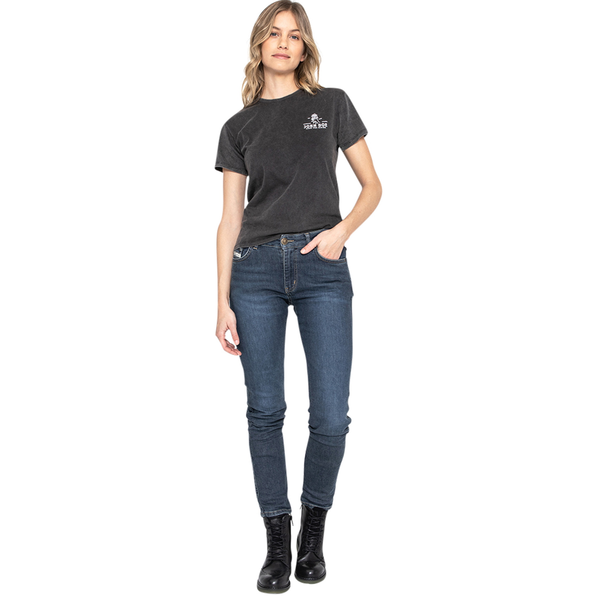 John Doe-Jane High Mono Damen Jeanshose indigo 36/34-2111501999005256