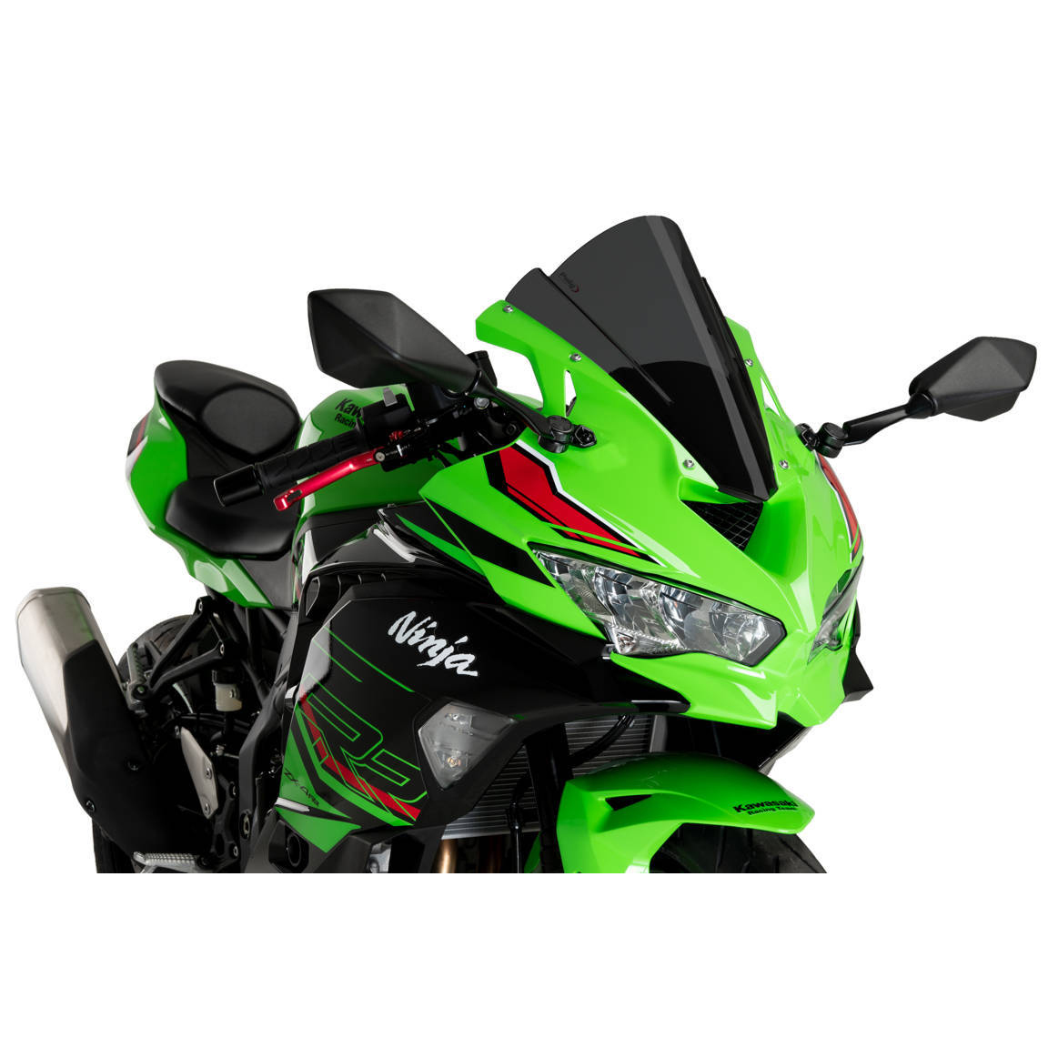 Puig Z-Racing Scheibe stark getönt für Kawasaki ZX-6 R 2024- - Motorradteile & Ersatzteile - Verkleidungen & Abdeckungen