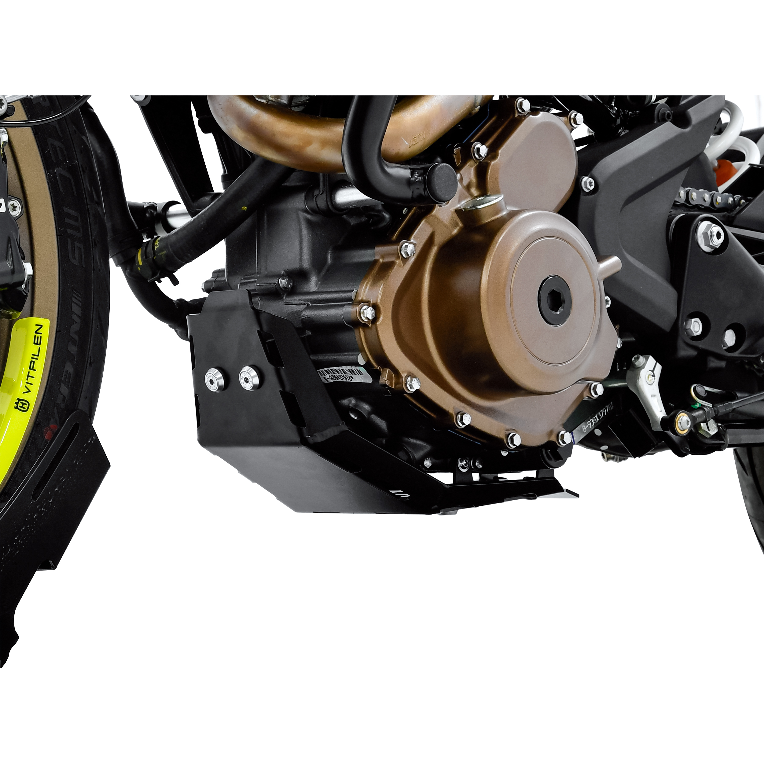 Zieger Motorschutz Alu schwarz für Husqvarna Vitpilen 401 2018-2019 - Motorradteile & Ersatzteile - Verkleidungen & Abdeckungen