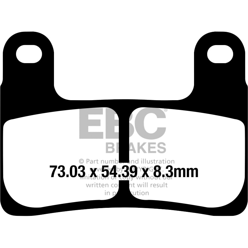 Hi-Q Bremsbeläge Sintermetall FA724HH - Motorradteile & Ersatzteile - Bremsen