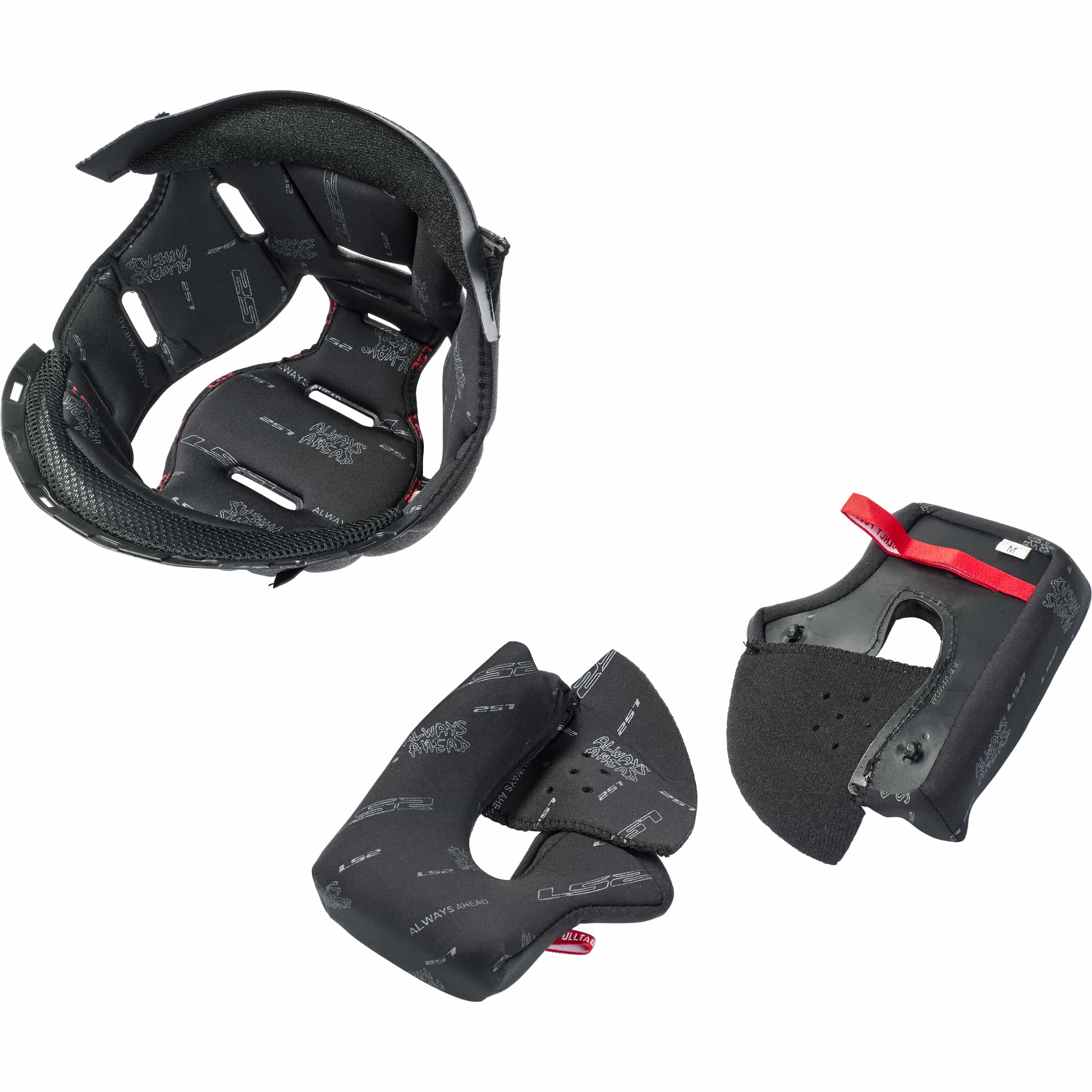LS2 Wangen- und Innenpolser Set Vector Evo XXL - Helme & Brillen - Motorradhelme Zubehör