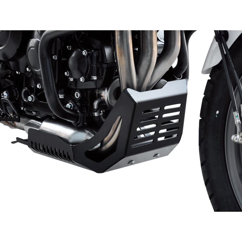 Zieger Motorschutz Alu schwarz für Triumph Tiger 800 - Motorradteile & Ersatzteile - Verkleidungen & Abdeckungen