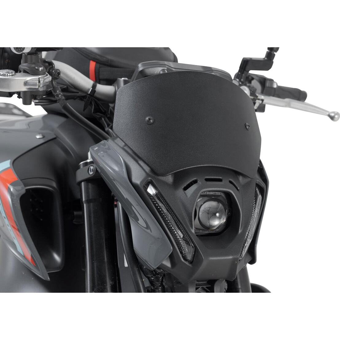 SW-MOTECH Windschild Alu schwarz für Yamaha MT-09 /SP2021- - Motorradteile & Ersatzteile - Anbauteile