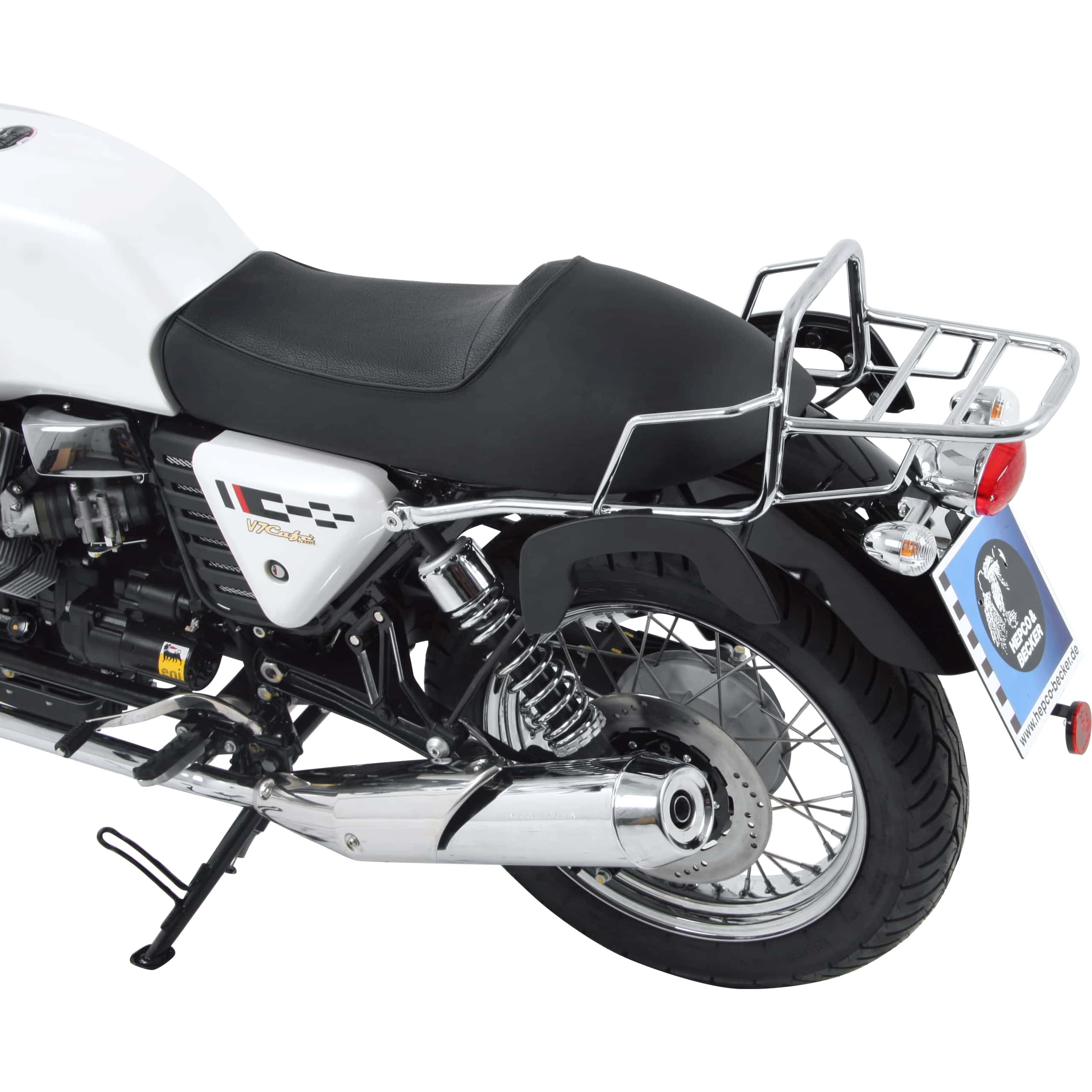 Hepco & Becker Rohrgepäckbrücke TC chrom für Moto Guzzi V7 II 2015-2016 - Motorradzubehör - Motorradgepäck