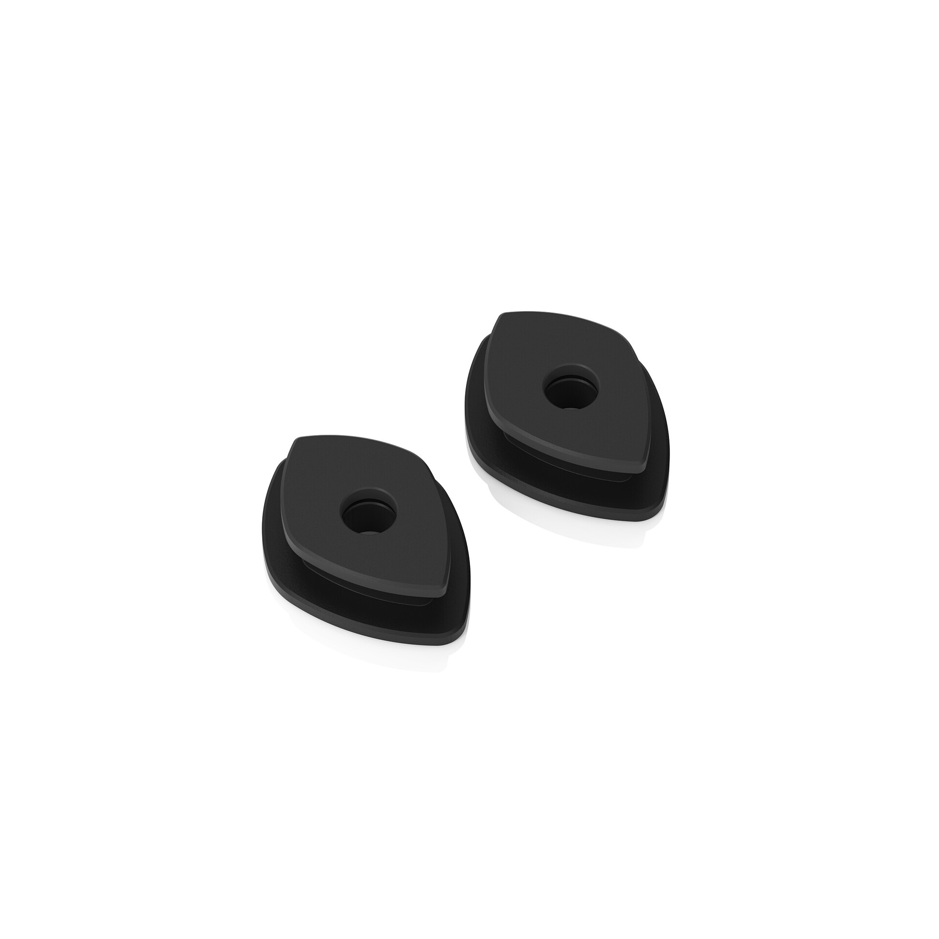 Rizoma Blinkeradaptersatz FR247B 41,7x30,9x10,5mm hinten für Ducati - Motorradteile & Ersatzteile - Beleuchtung