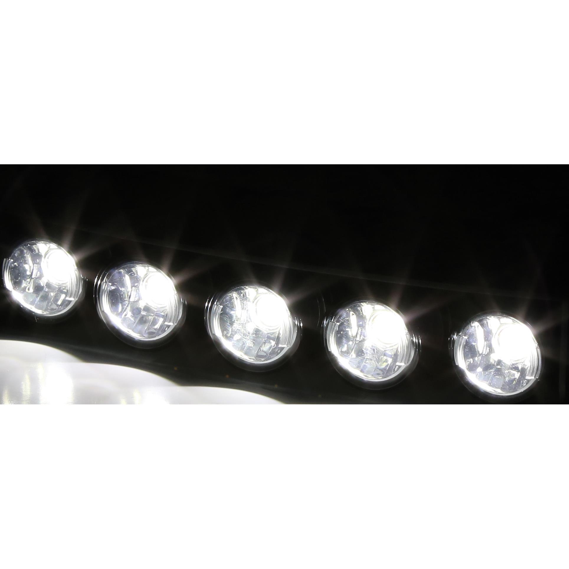 Highsider-LED Tagfahrlicht/Standlicht Penta schwarz-5706181033004410