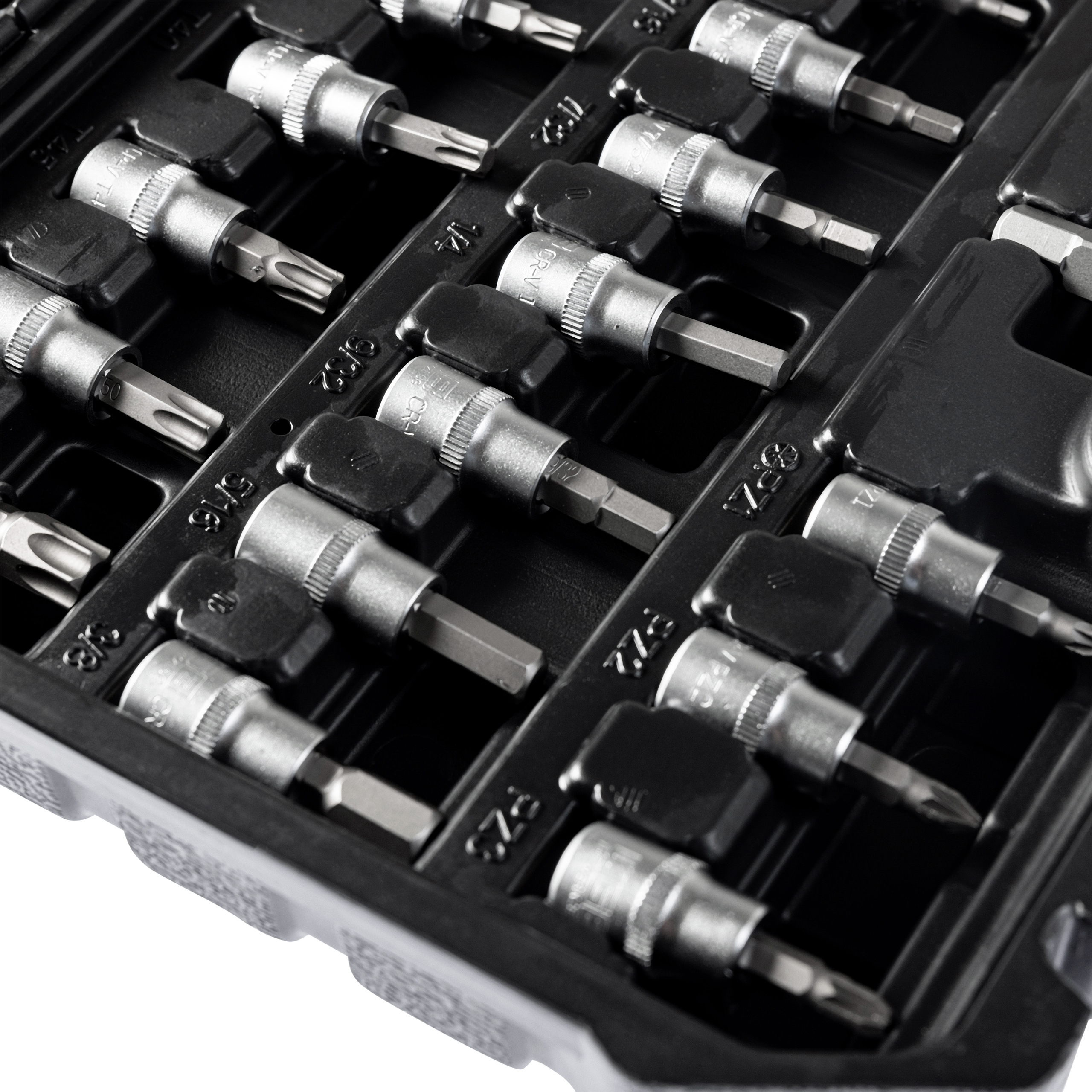 WGB-10mm (3/8") Steckschlüsselsatz Zoll 61-teilig-5753081158000291