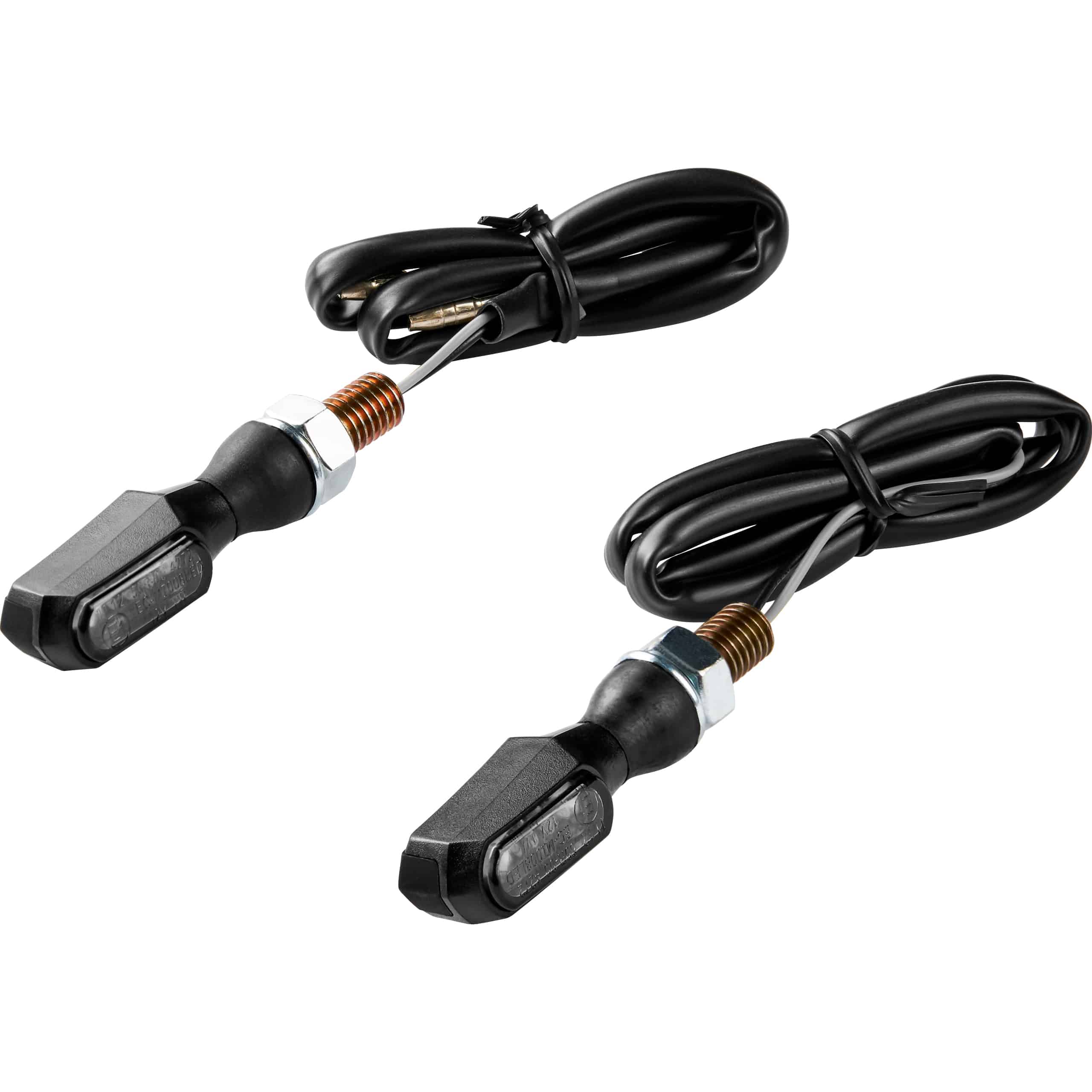 IXS-LED Blinkerpaar LEDIND-55 M8 schwarz, klares Glas-5737551020005004