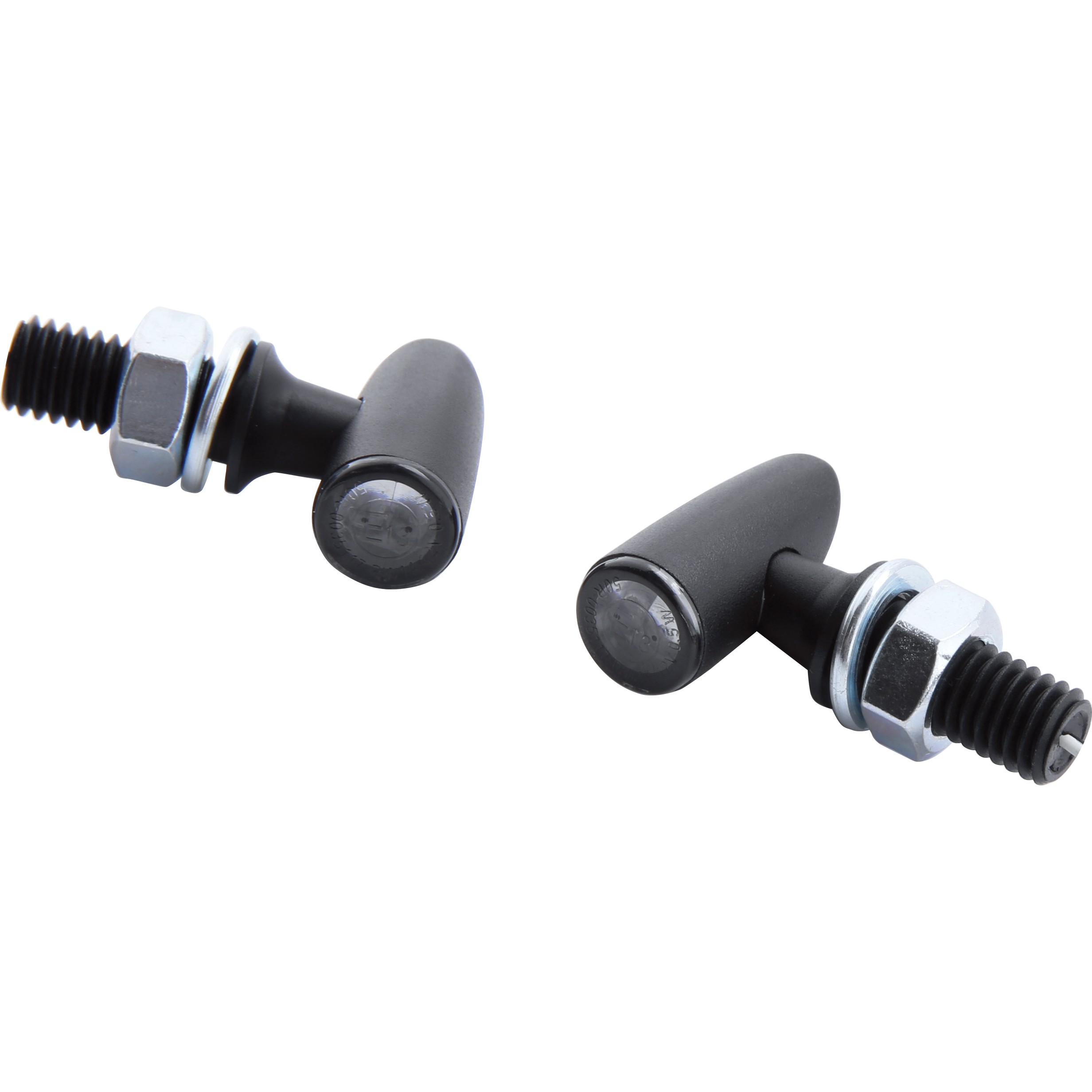 Highsider LED Blinkerpaar Proton One M8 Ø11,5mm schwarz, getöntes Glas - Motorradteile & Ersatzteile - Beleuchtung