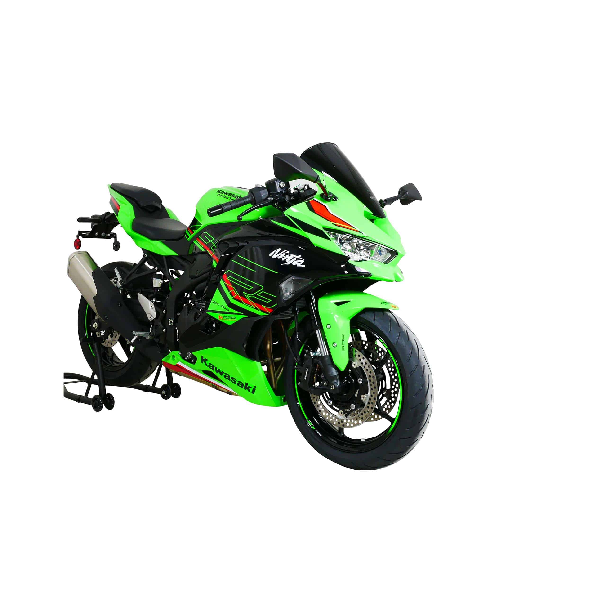 MRA Racingscheibe R schwarz für Kawasaki ZX-4 R/RR 2023- - Motorradteile & Ersatzteile - Anbauteile