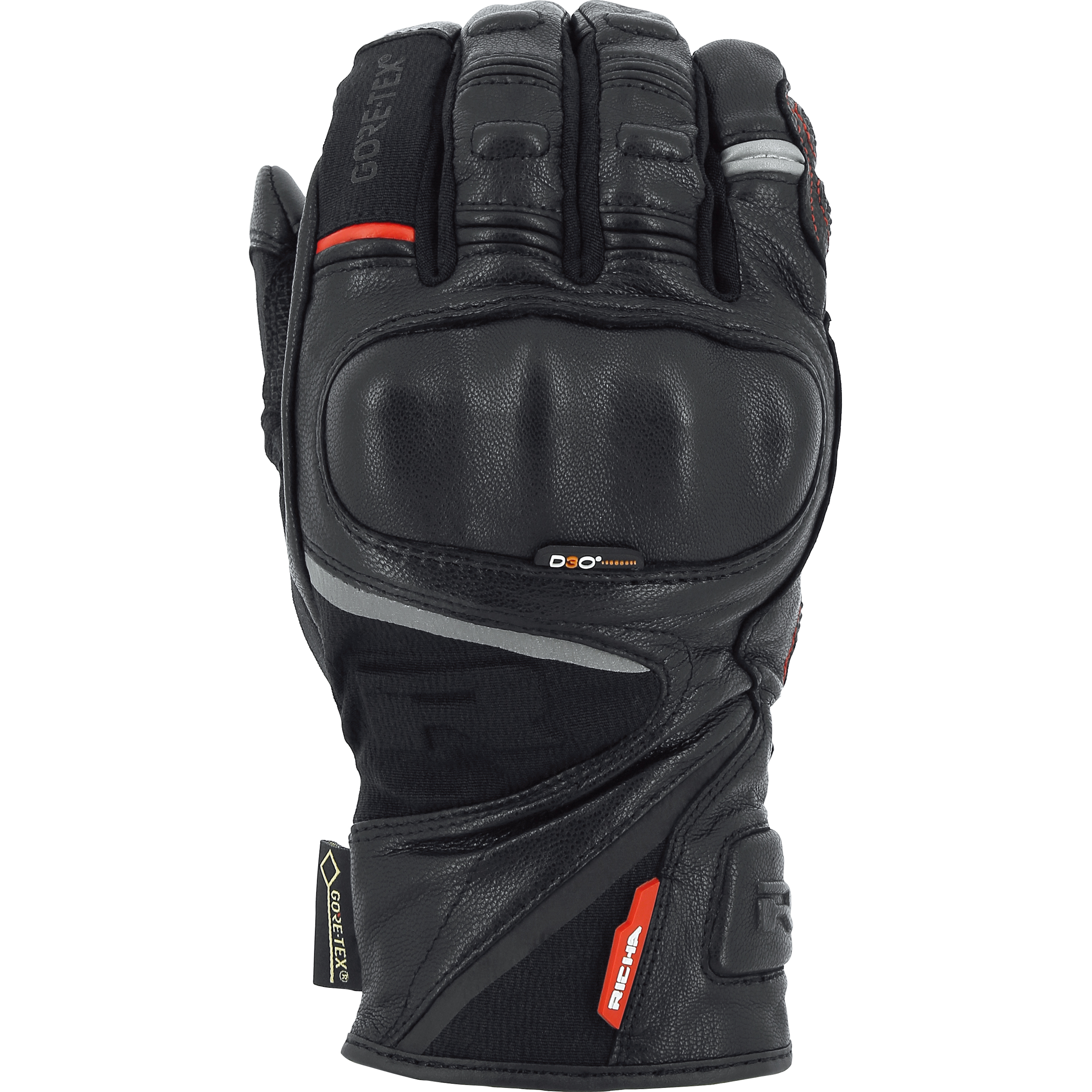 Richa Atlantic GTX Handschuh schwarz S - Motorradbekleidung - Motorradbekleidung Herren