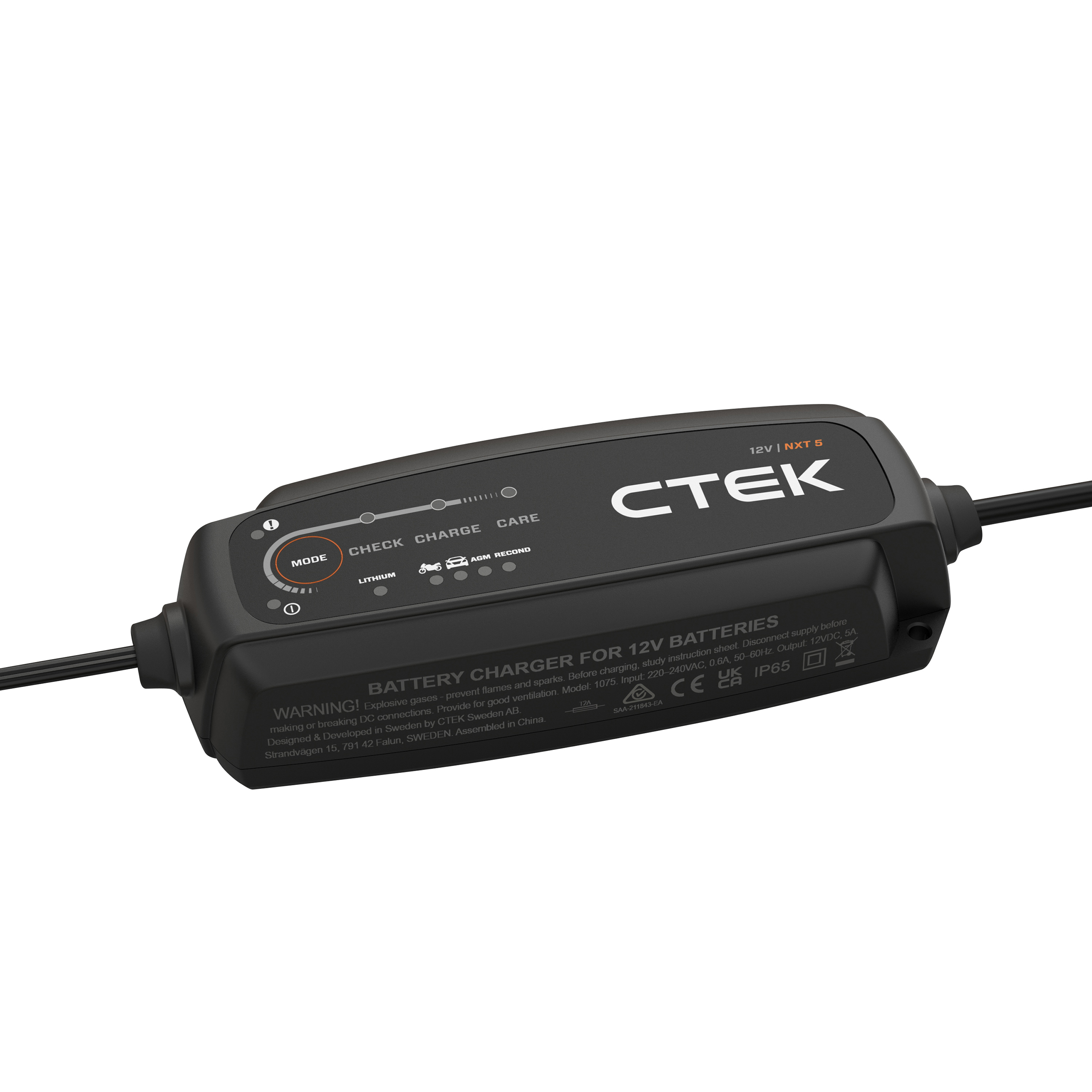CTEK NXT 5 EU 5.0A, für Blei Säure Lithium Batterien