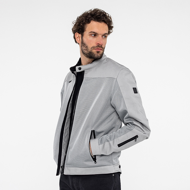 John Doe-Aero Mesh Jacke hellgrau 5XL-0000463005049015
