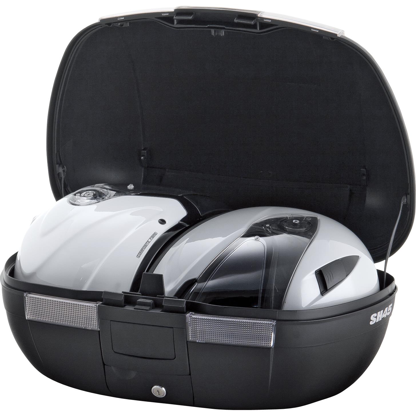 Shad-Topcase SH45 schwarz unlackiert-5696371000000640