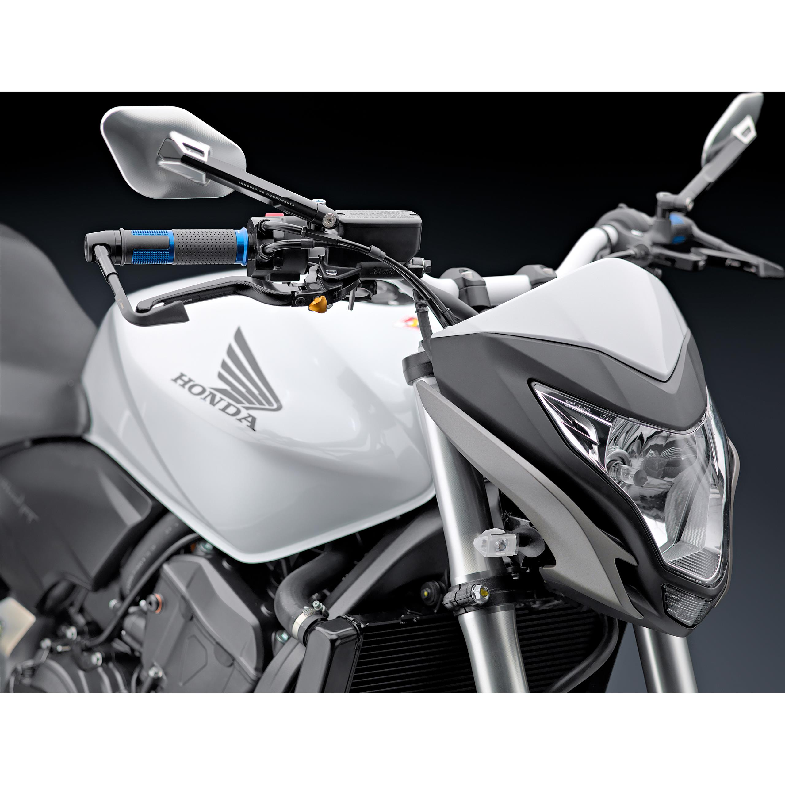 Rizoma Blinkeradaptersatz FR216B 28x50,5mm für Honda/Kawasaki/Duca - Motorradteile & Ersatzteile - Beleuchtung