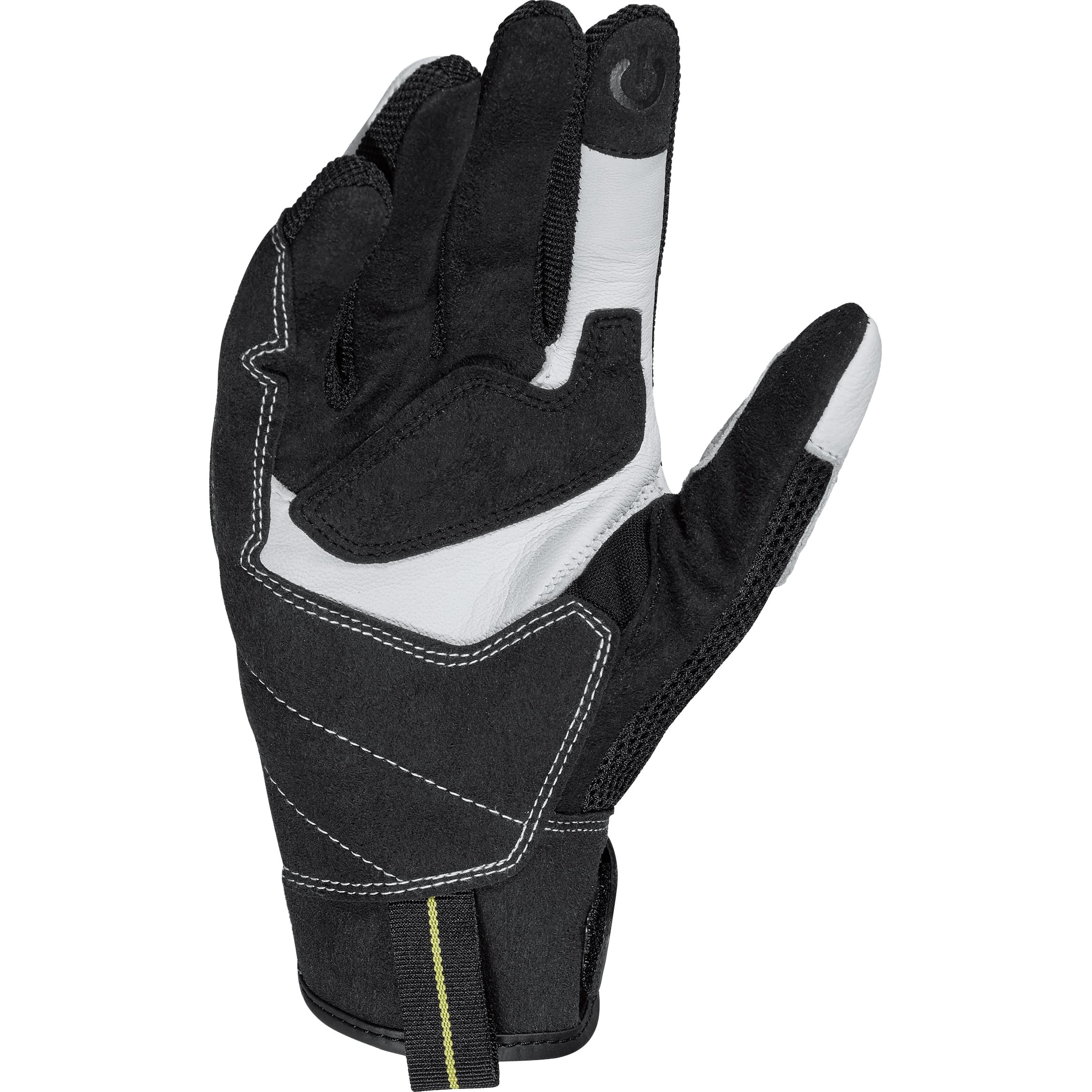 SPIDI-Charme 2 Damen Lederhandschuh kurz weiß-3115641007004