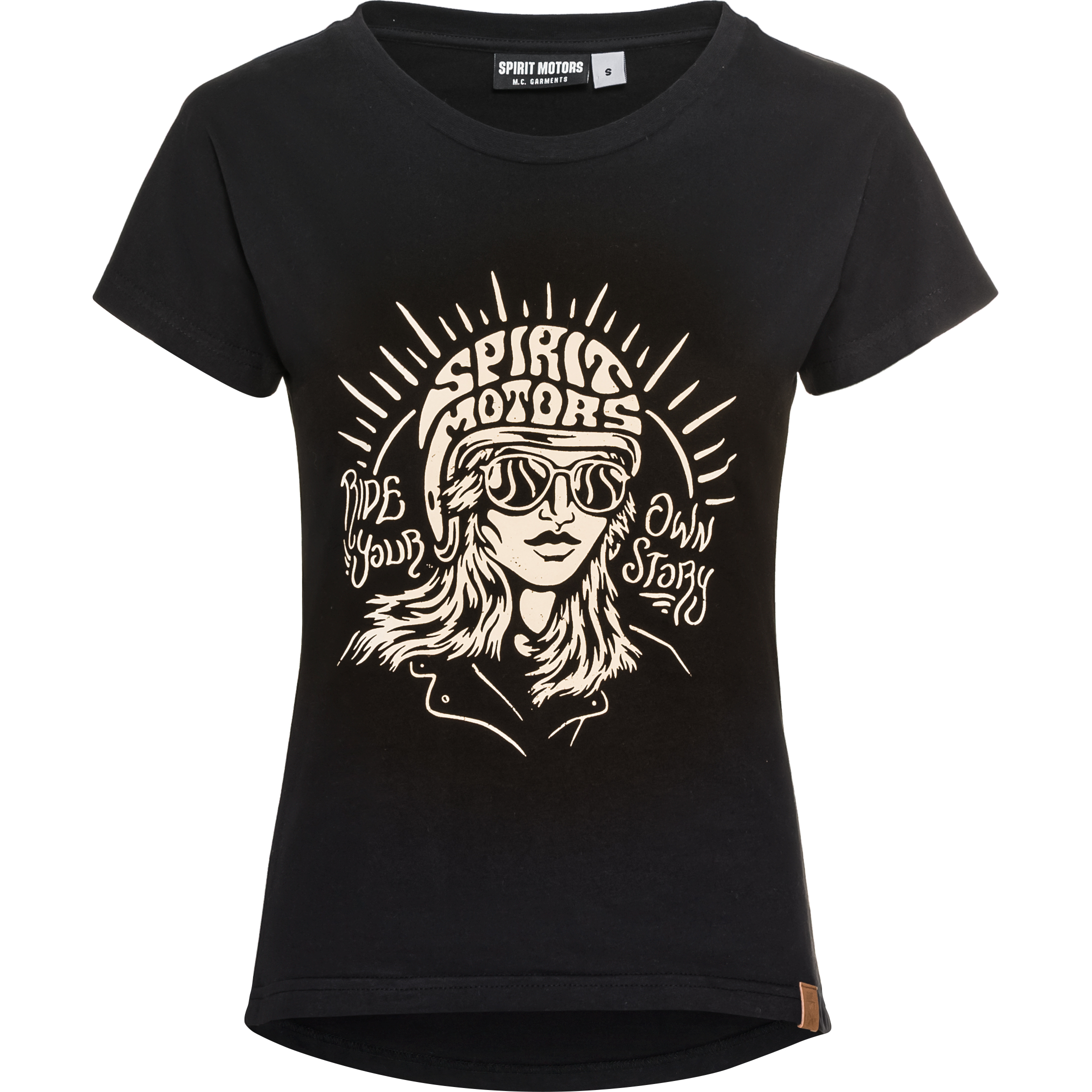 Spirit Motors Joyful Jodie Damen T-Shirt schwarz M - Cafe Racer Welt -