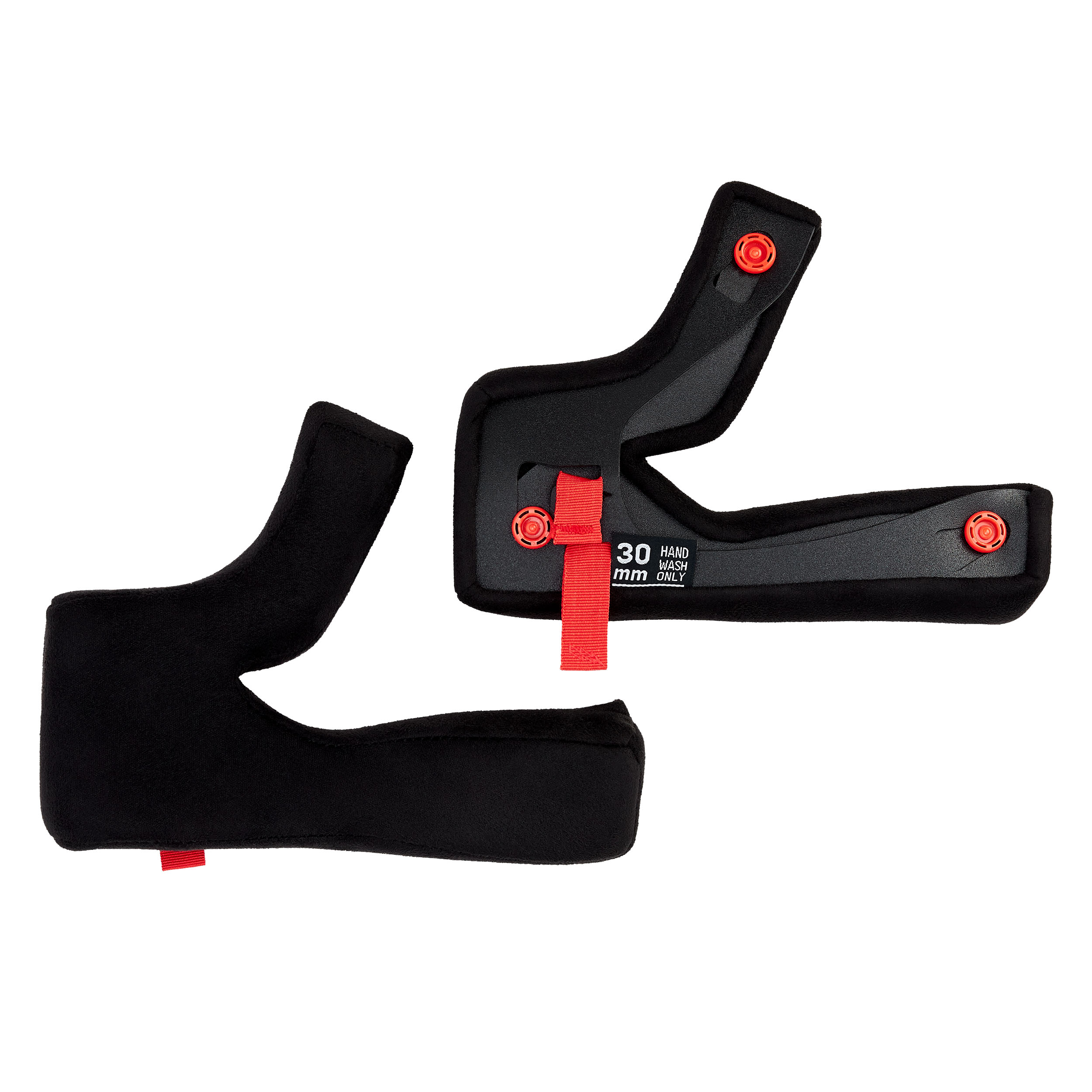 John Doe JD/ONE helmet cheek pads black