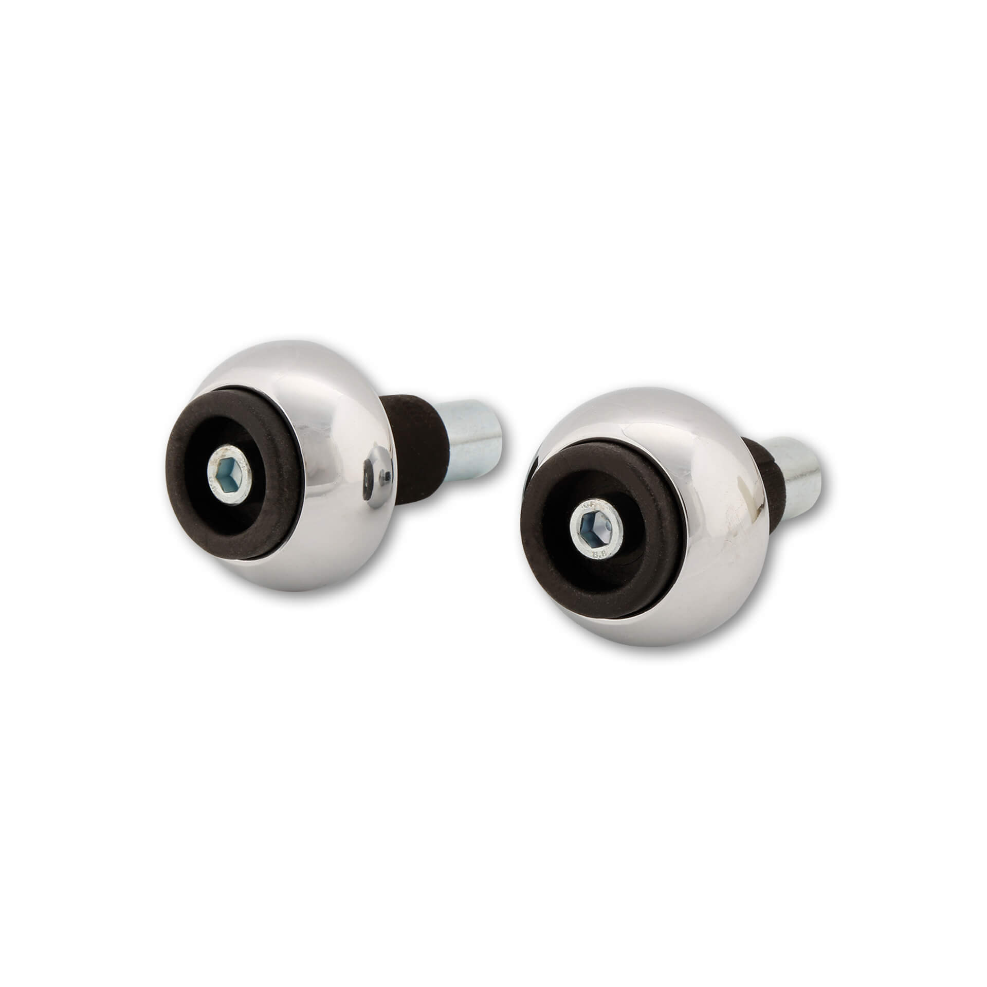 LSL Lenkergewichte f.18mm Innen-Ø Crash Ball Classic Stahl chrom